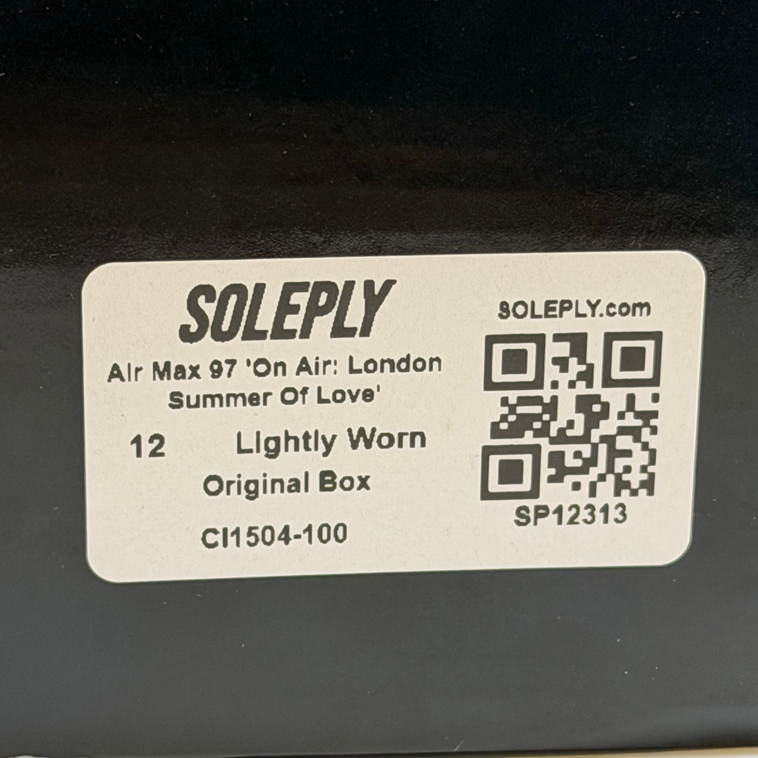 SP12313 Air Max 97 'On Air: London Summer Of Love'