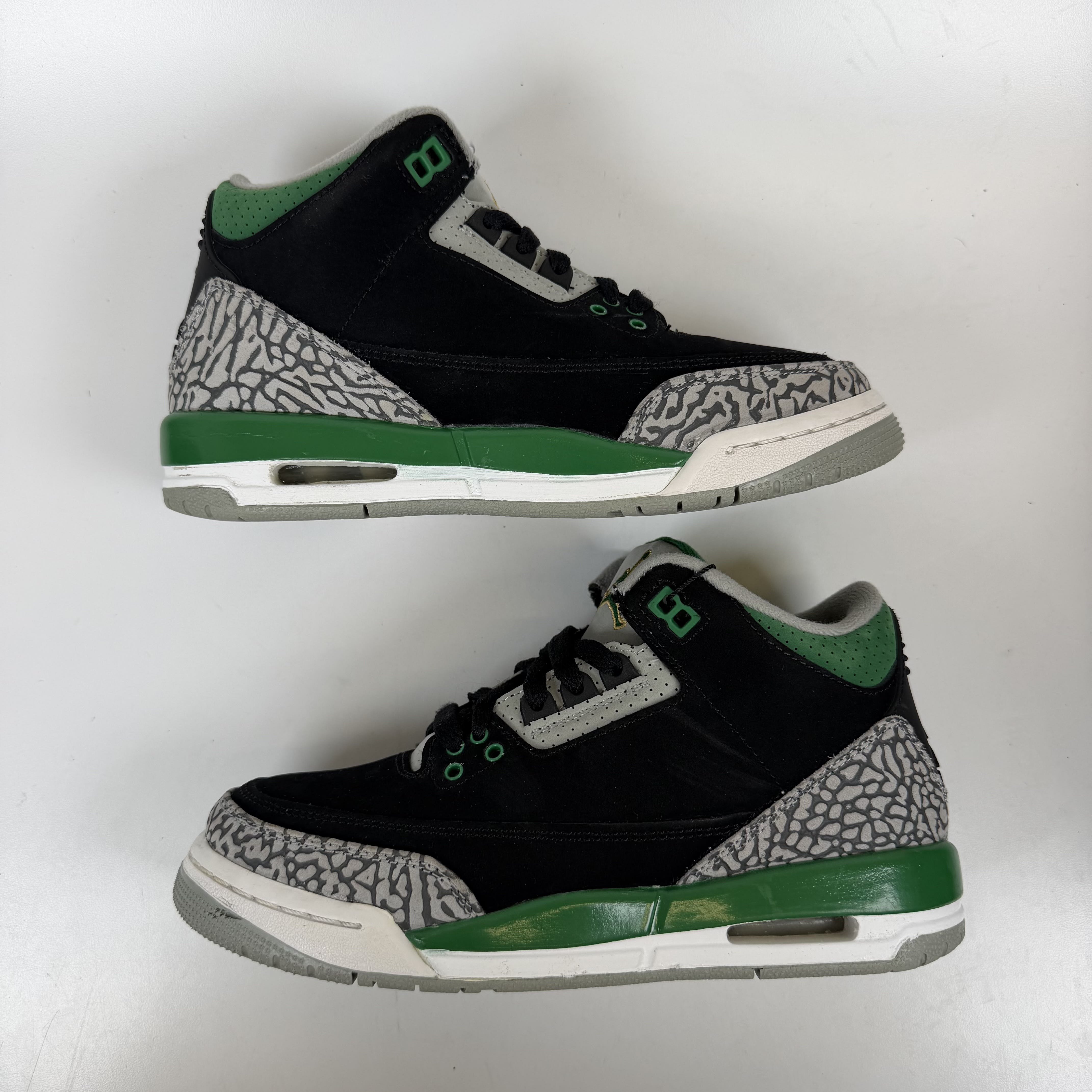 SP7397 Air Jordan 3 Retro GS 'Pine Green'