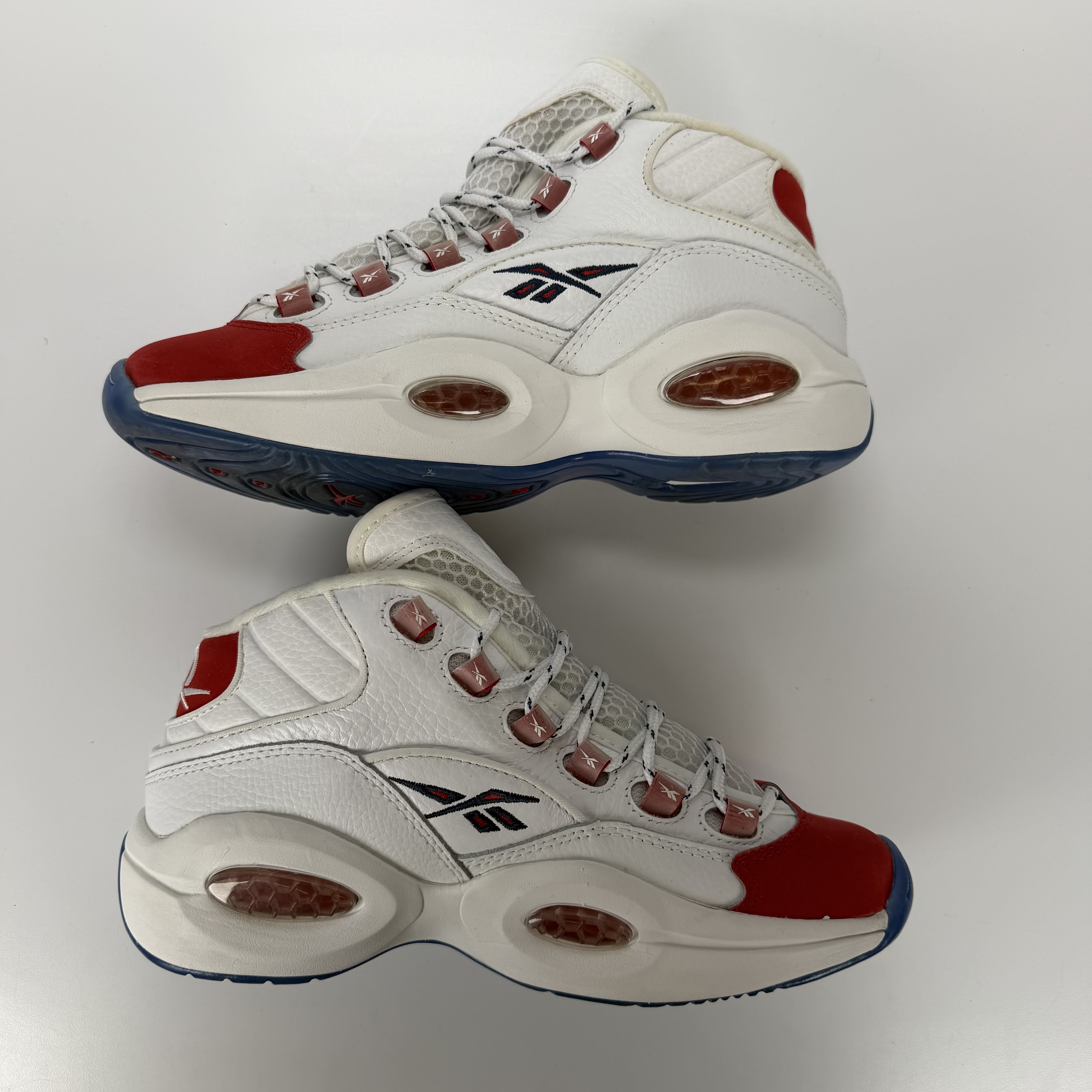 SP5747 Reebok Question Mid Red Toe 25th Anniversary (GS)