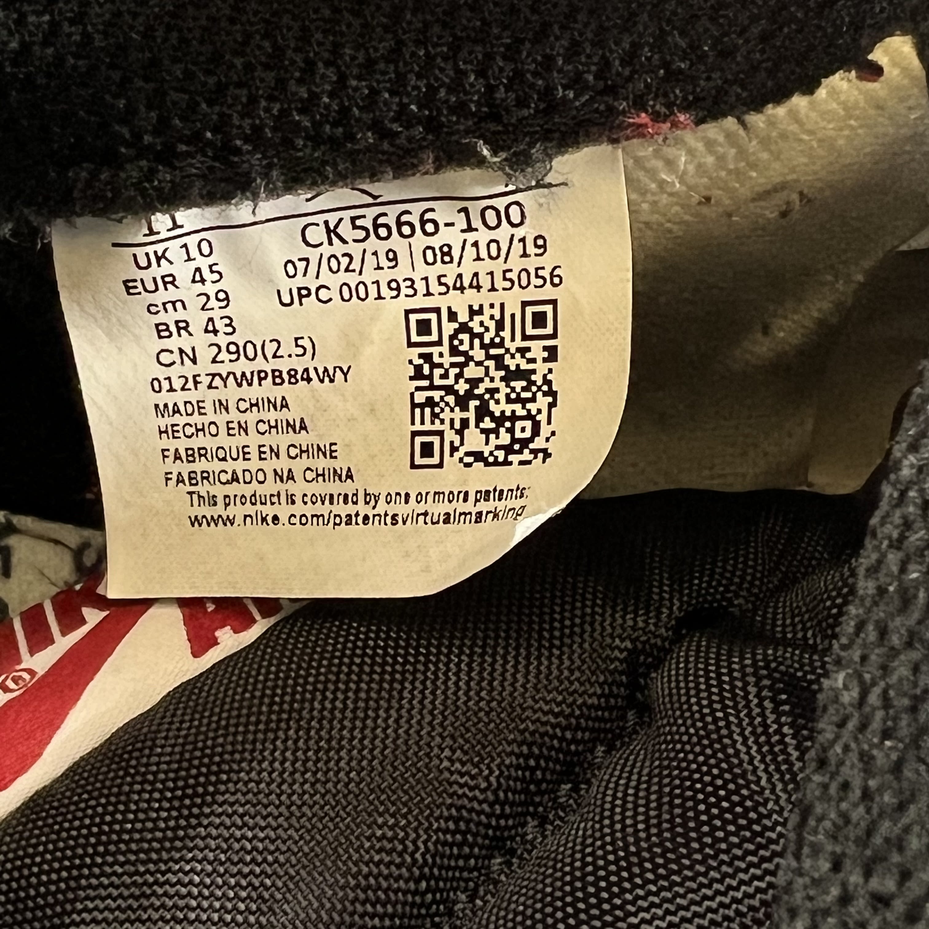[SP10014] Jordan 1 Retro High Fearless UNC Chicago