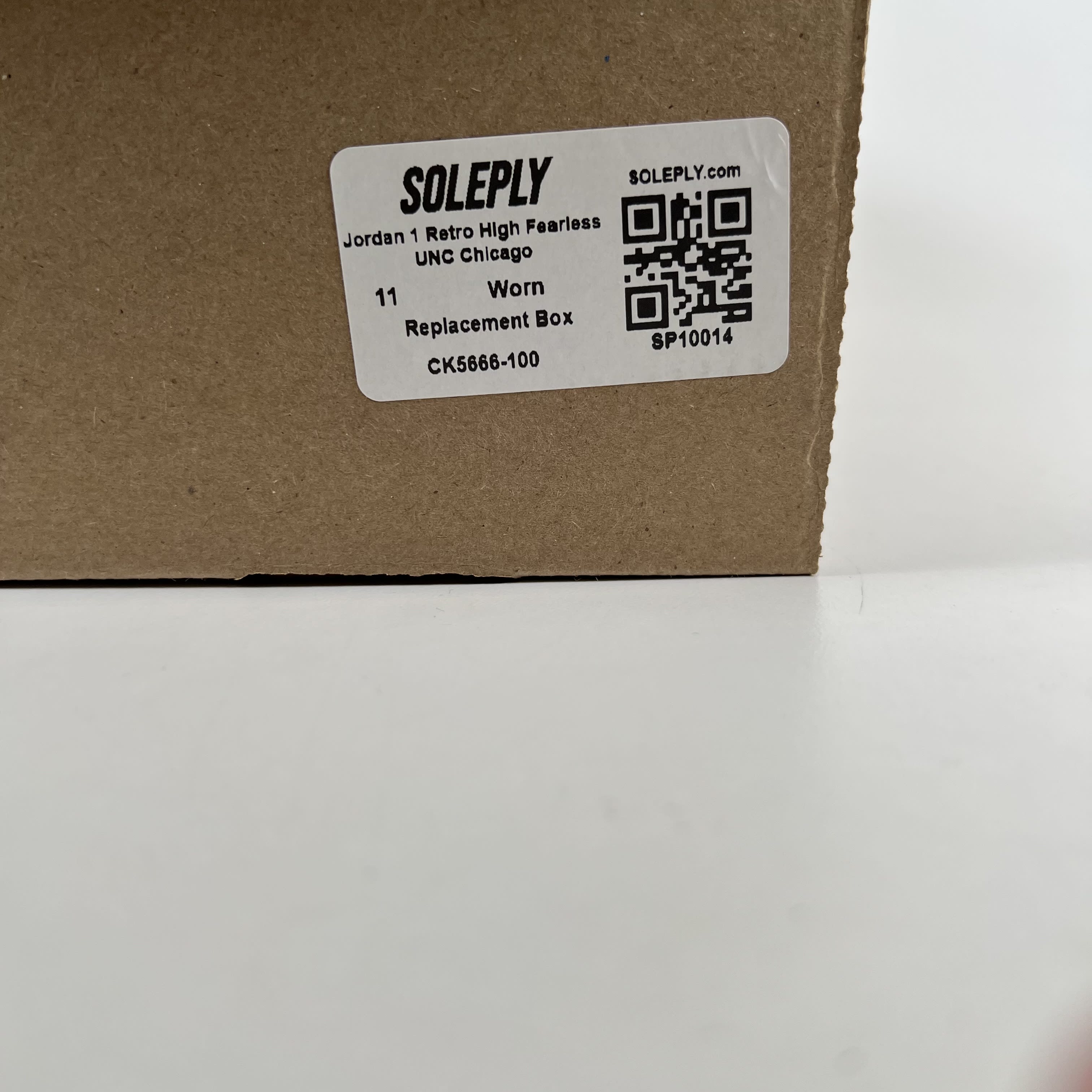 [SP10014] Jordan 1 Retro High Fearless UNC Chicago