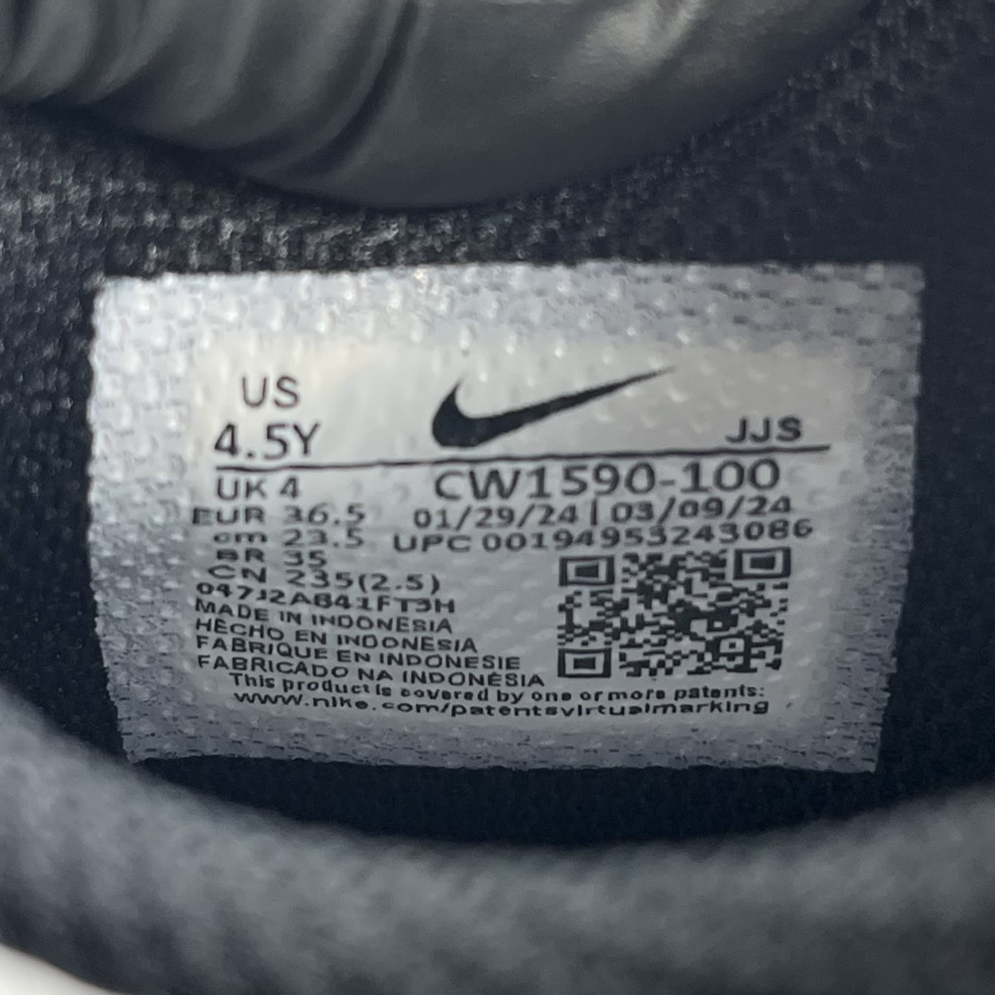 SP1489 Nike Dunk Low Retro White Black Panda (GS)