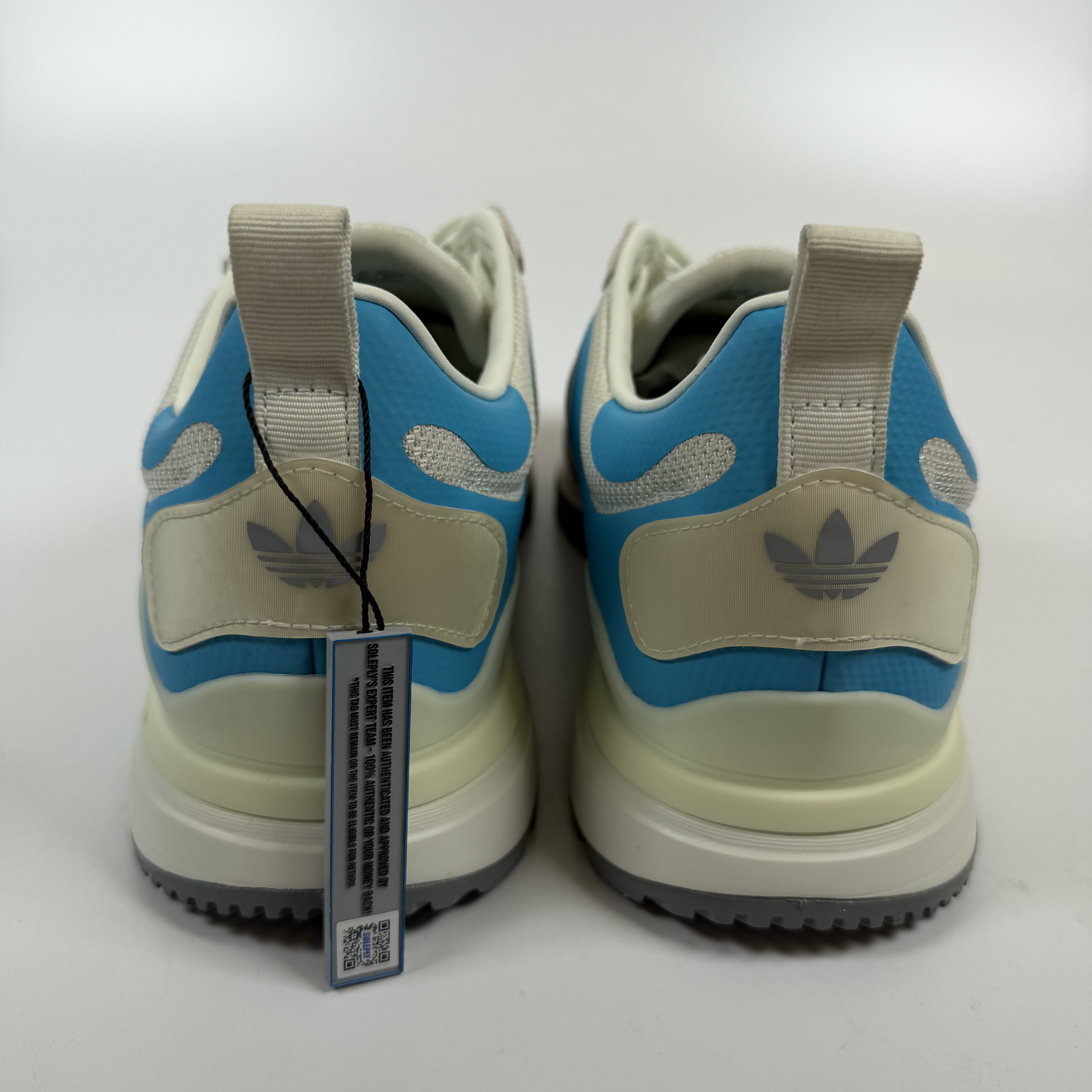 SP9503 Adidas ZX 700 HD 'White Singal Cyan'