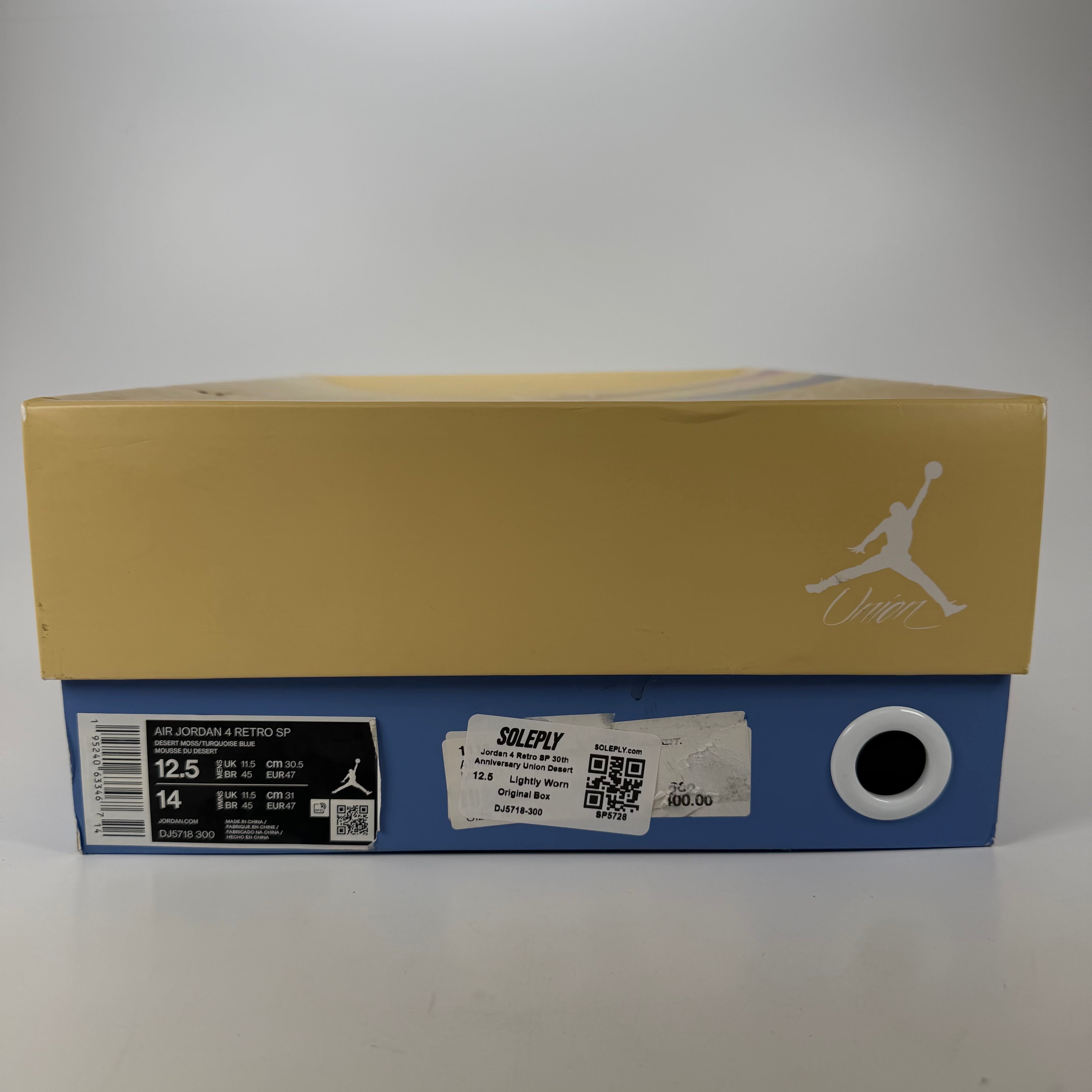 [SP5728] Jordan 4 Retro SP 30th Anniversary Union Desert Moss