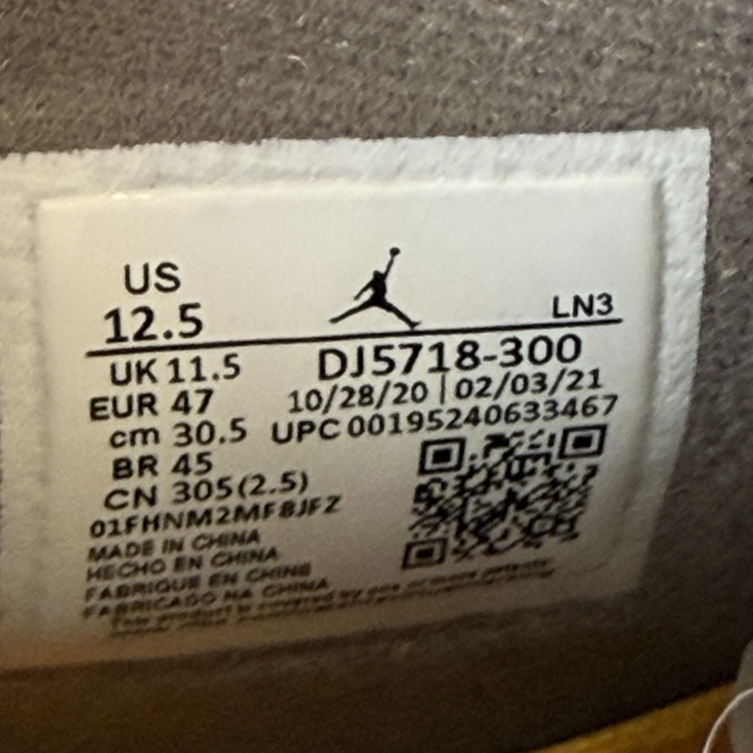 [SP5728] Jordan 4 Retro SP 30th Anniversary Union Desert Moss