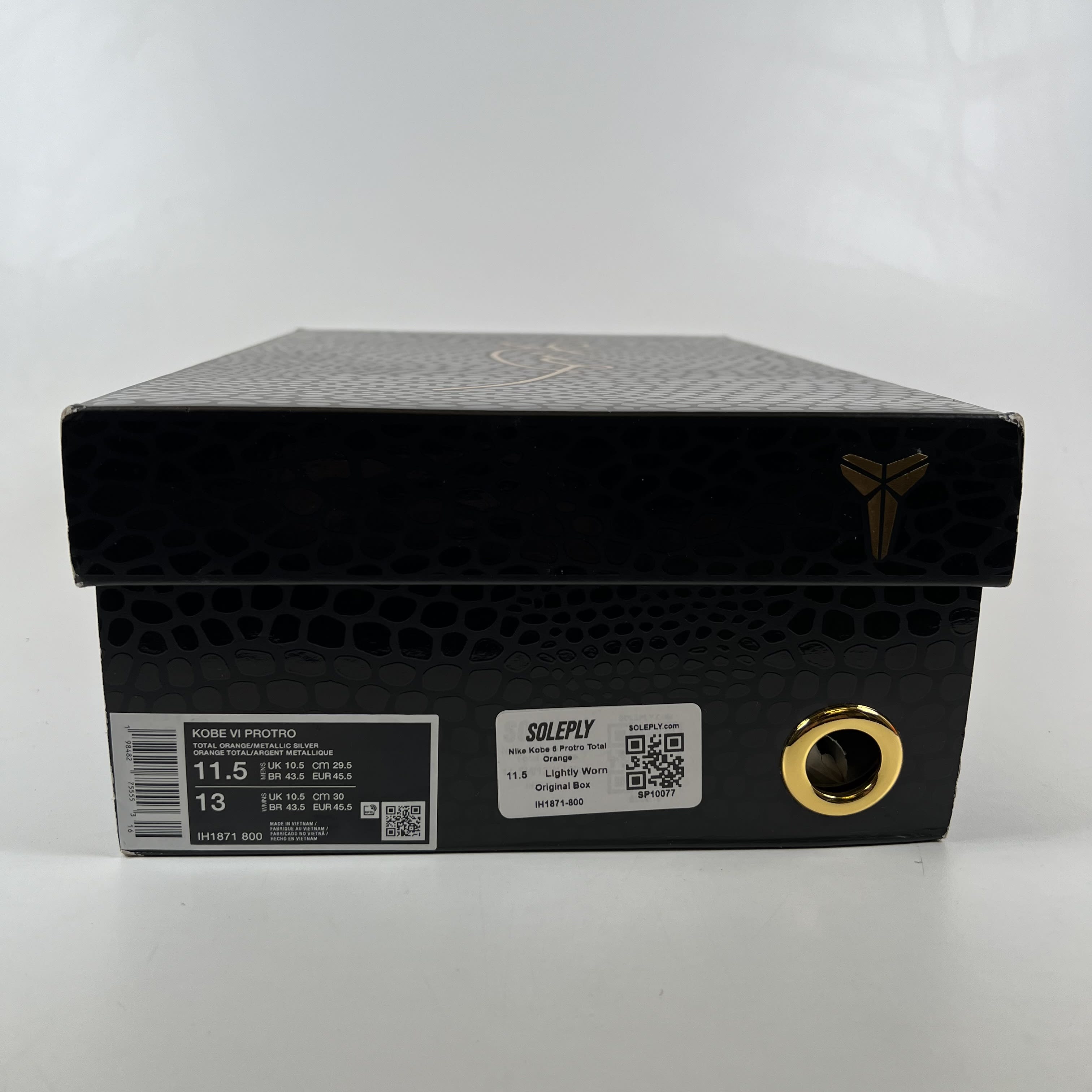 SP10077 Nike Kobe 6 Protro Total Orange