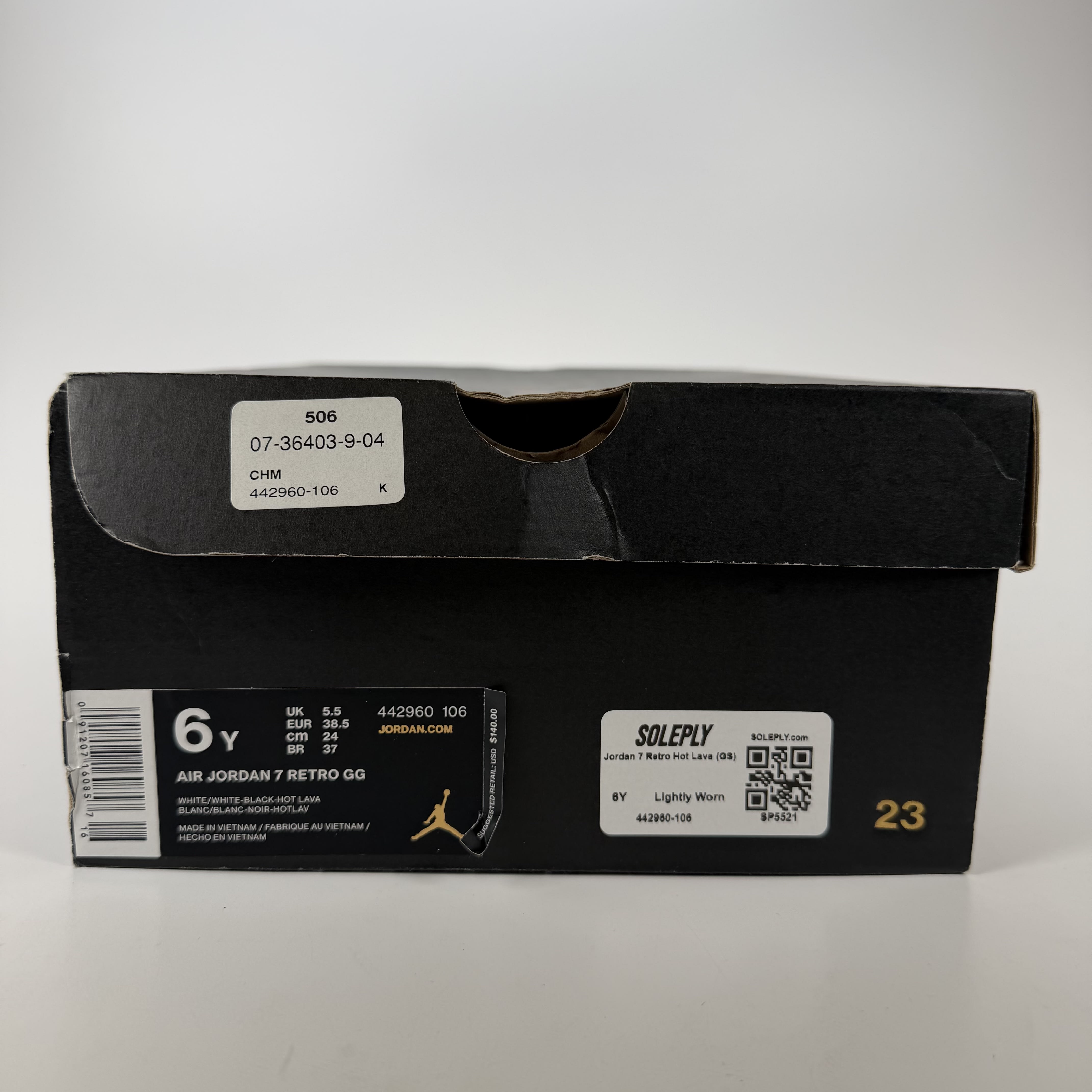 SP5521 Jordan 7 Retro Hot Lava (GS)