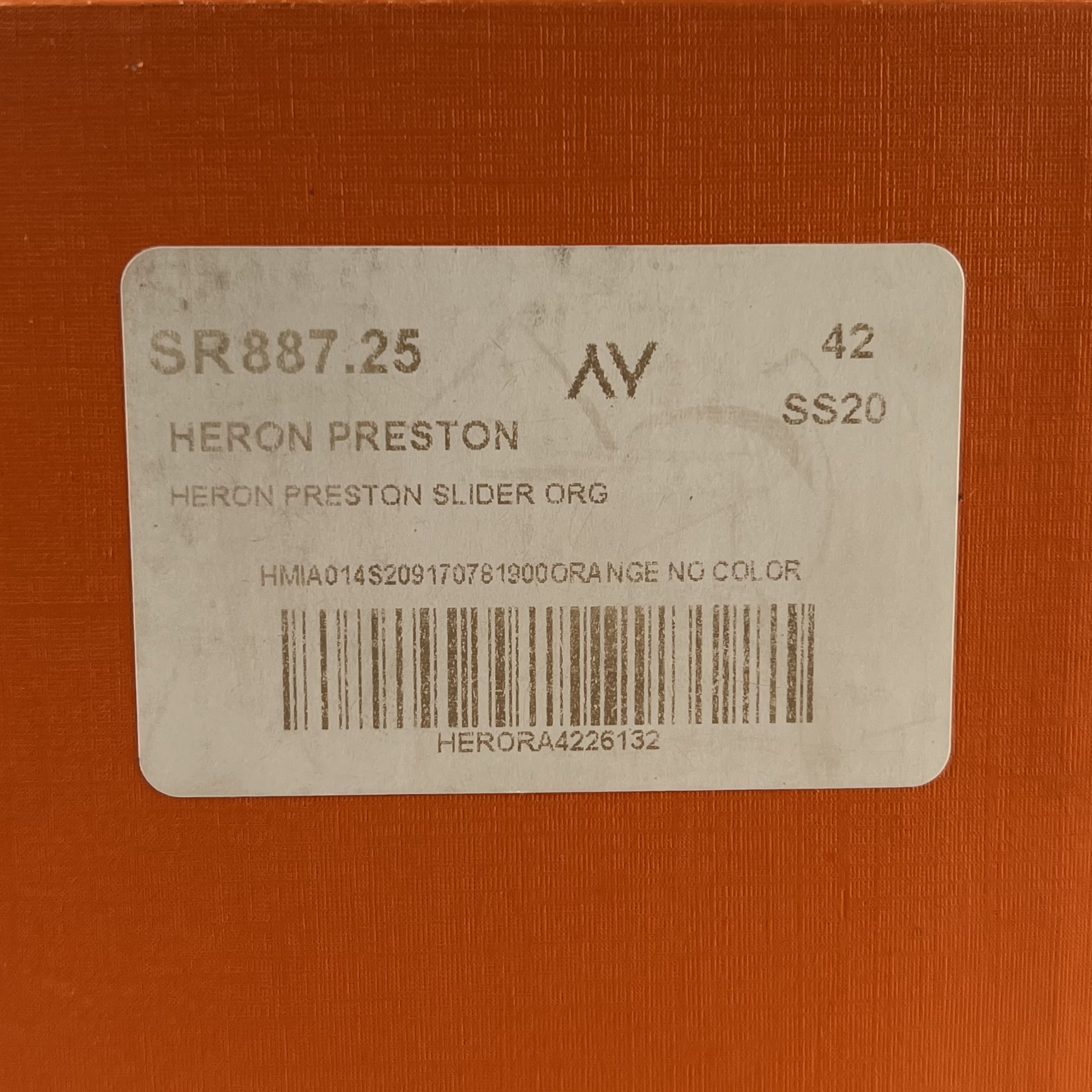 383212 Heron Preston Slides 'Orange'