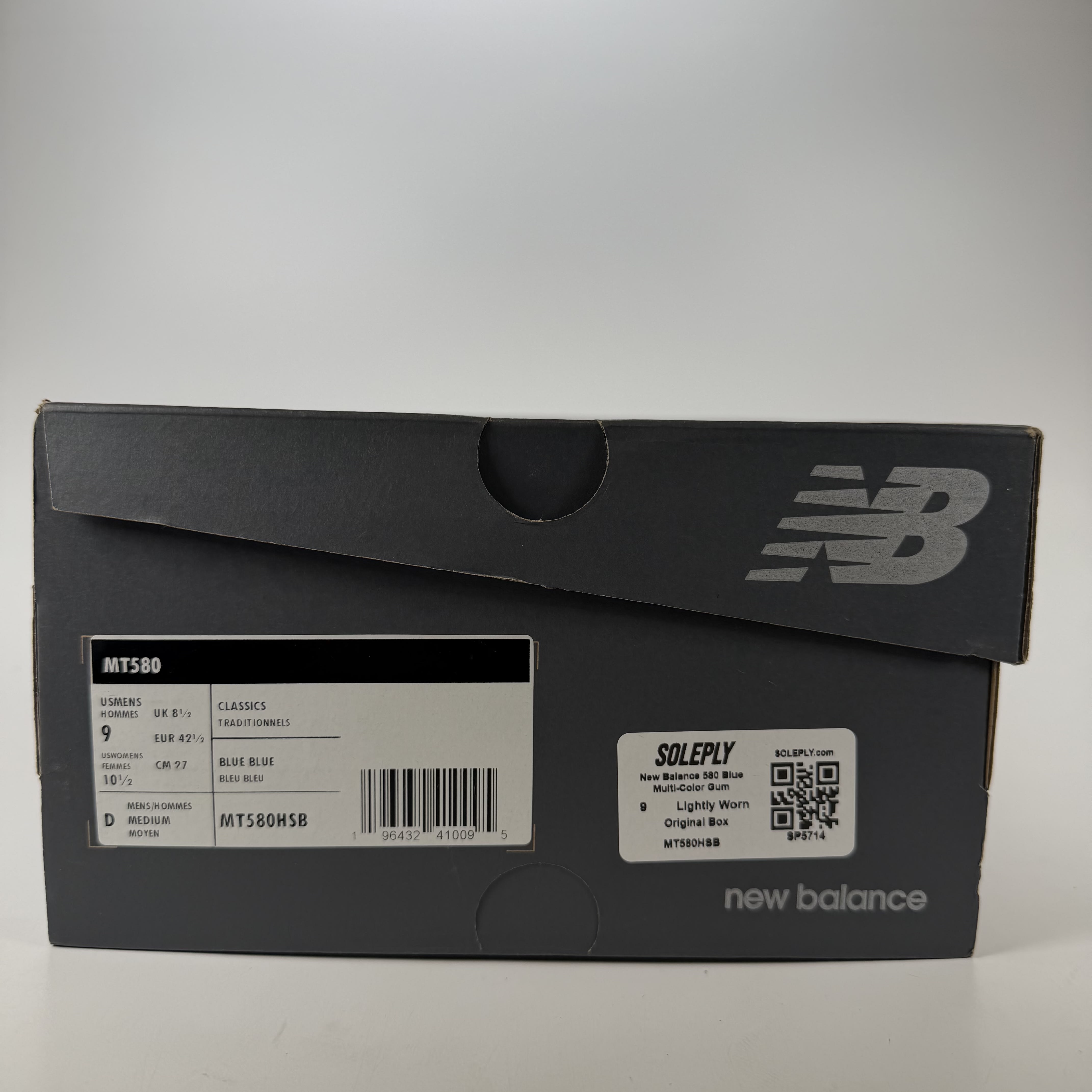 SP5714 New Balance 580 Blue Multi-Color Gum