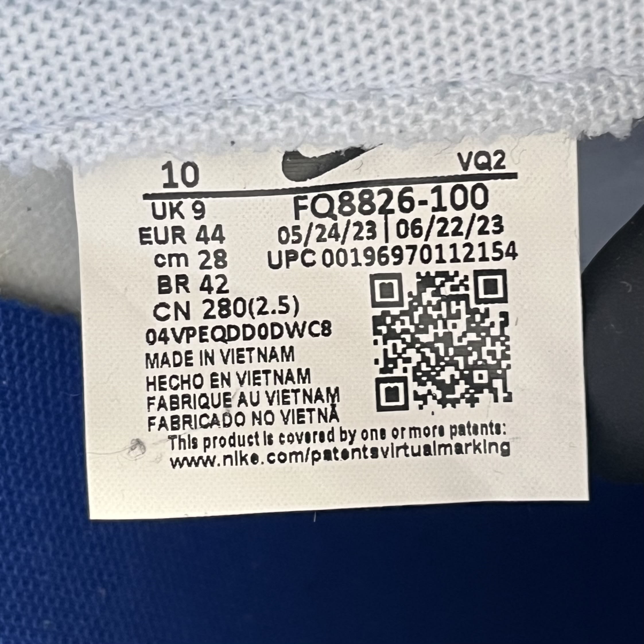 268796 Nike Dunk Low Game Royal Navy