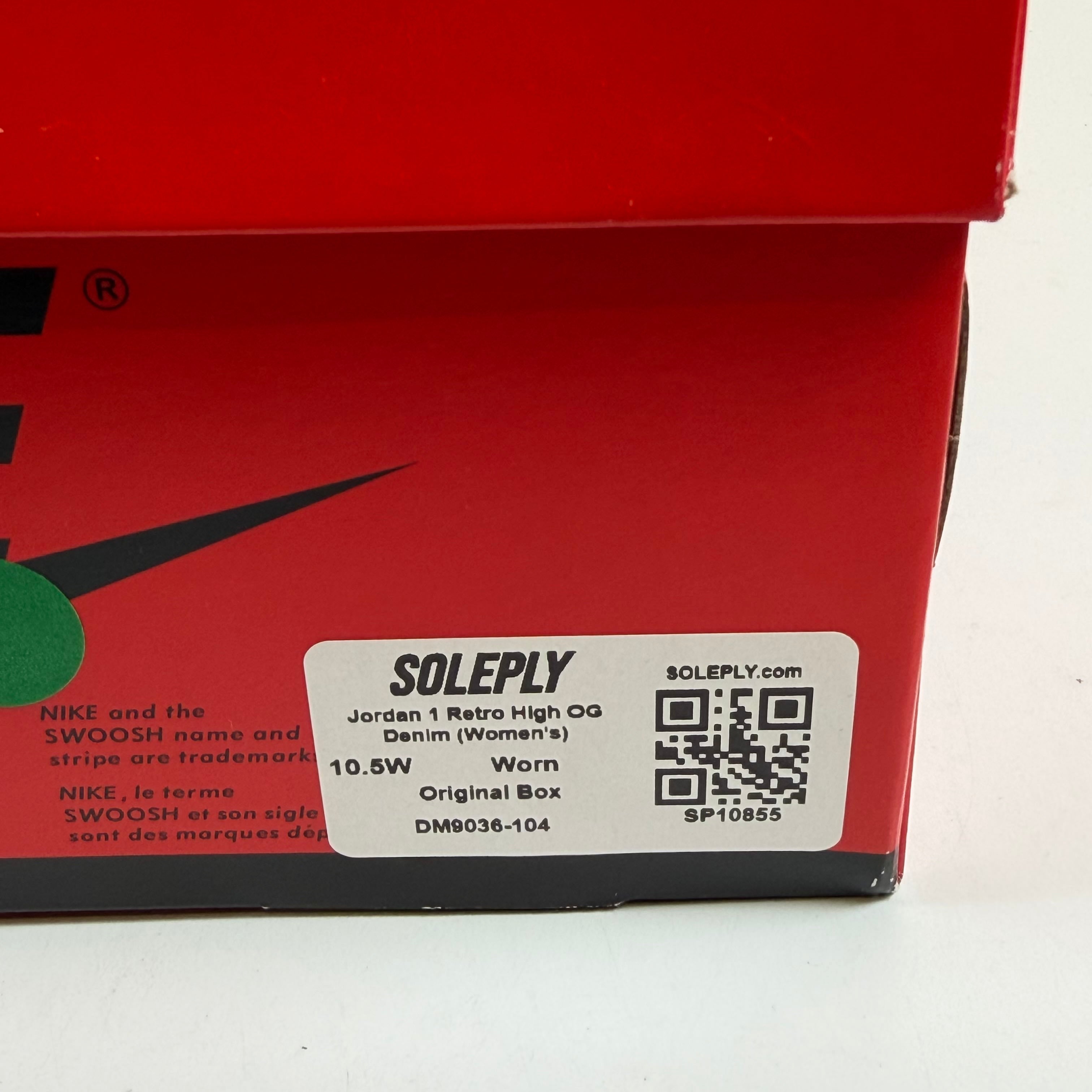 SP10855 Jordan 1 Retro High OG Denim (Women's)