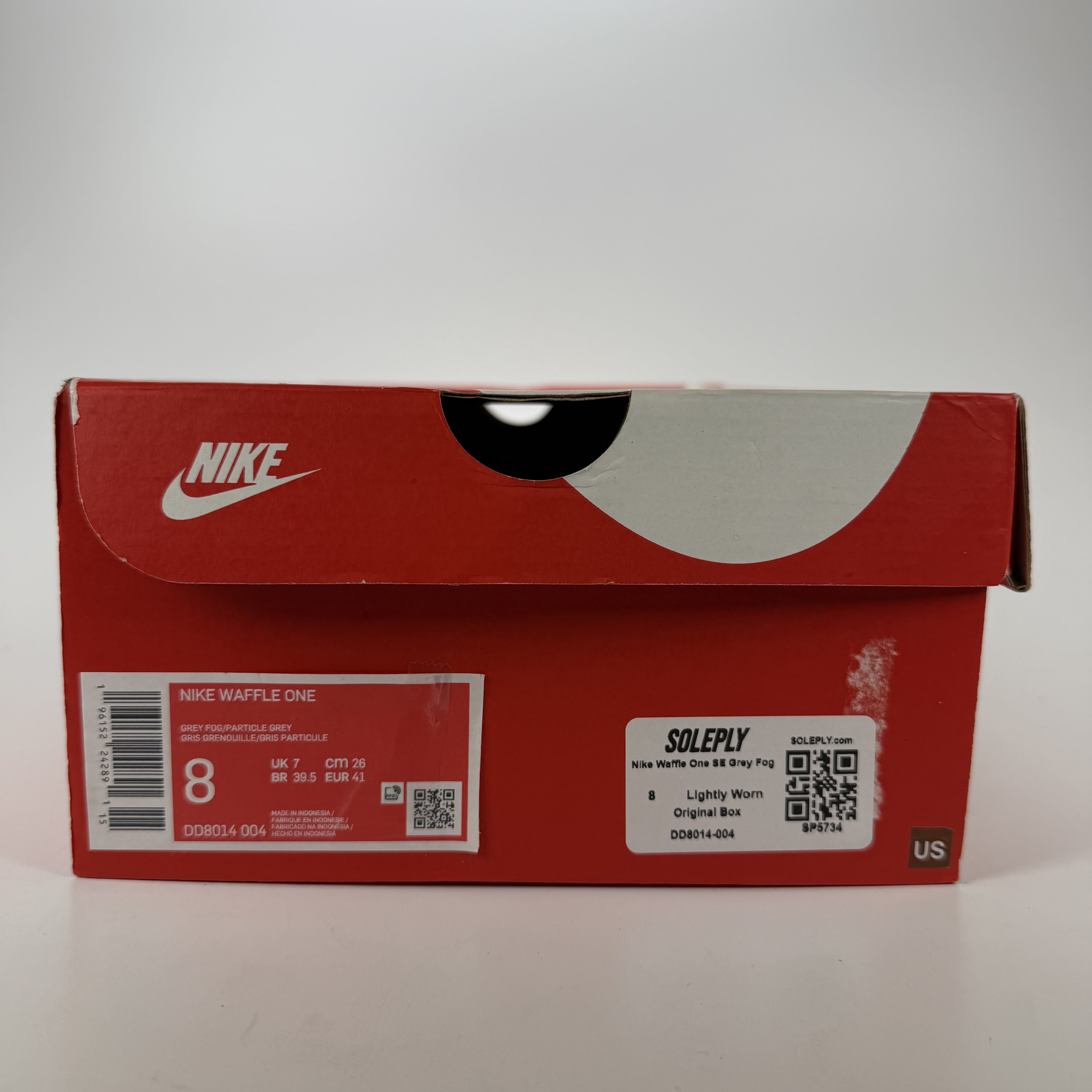 SP5734 Nike Waffle One SE Grey Fog