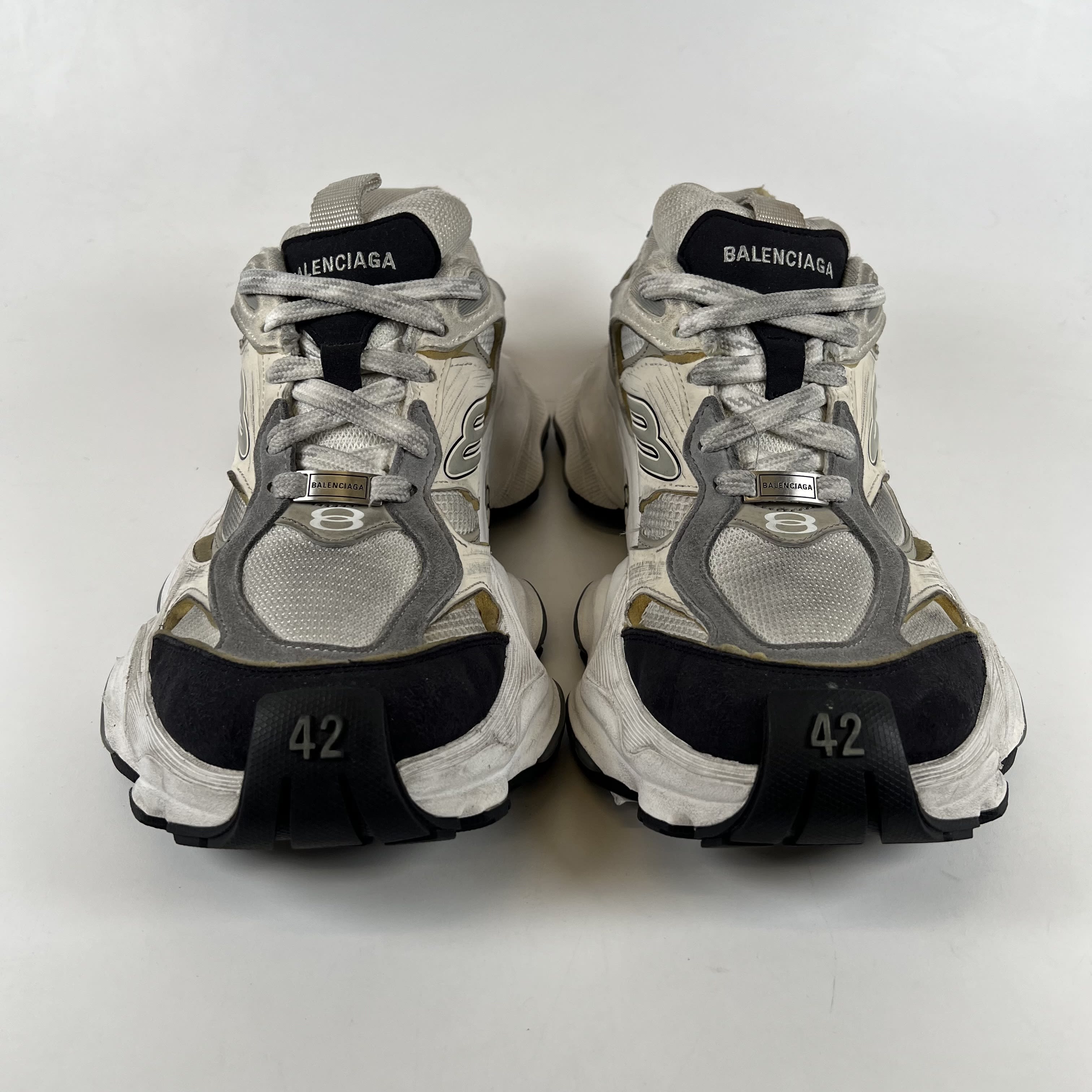SP8083 Balenciaga Cargo White Grey