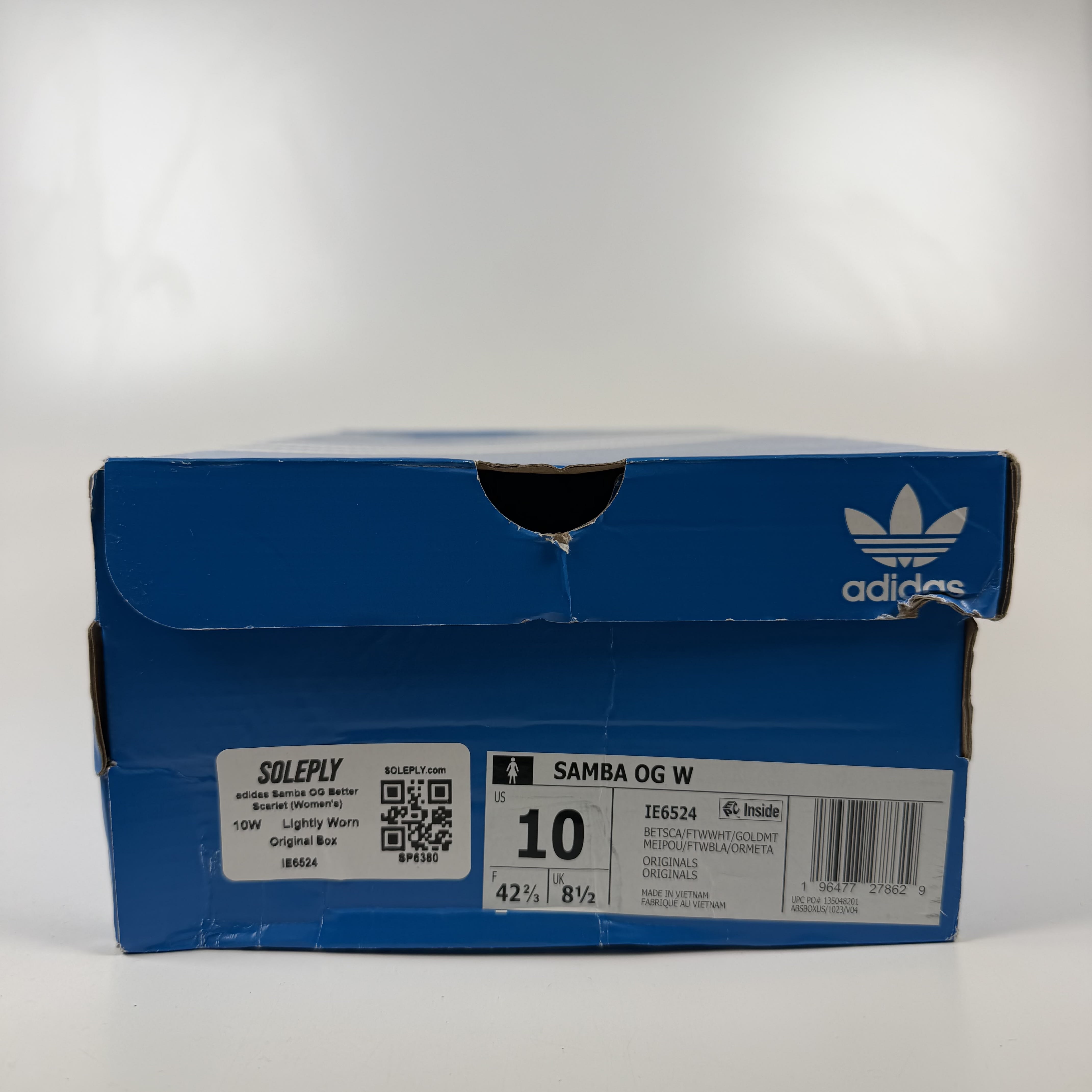 SP6380 adidas Samba OG Better Scarlet (Women's)