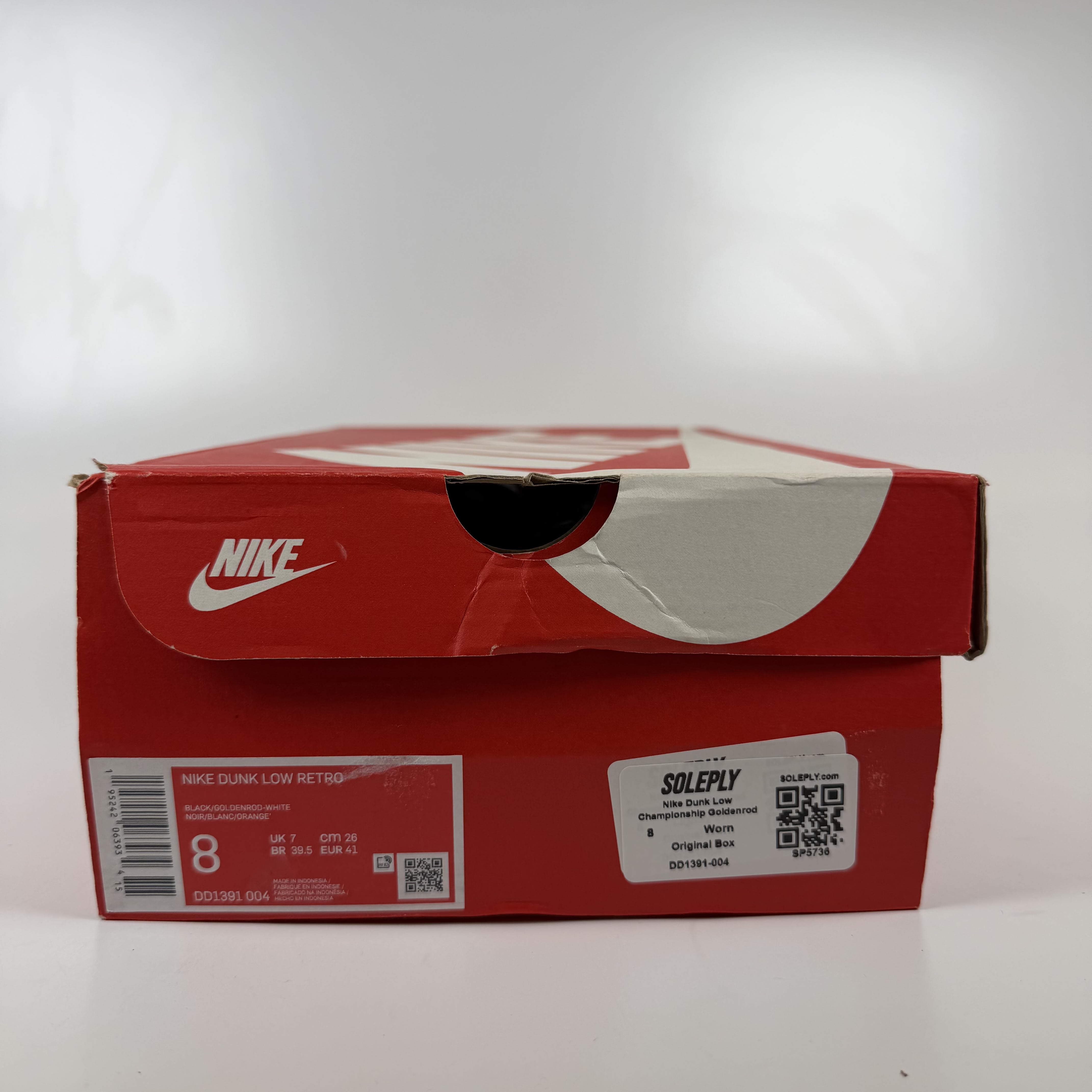 SP5736 Nike Dunk Low Championship Goldenrod (2021)
