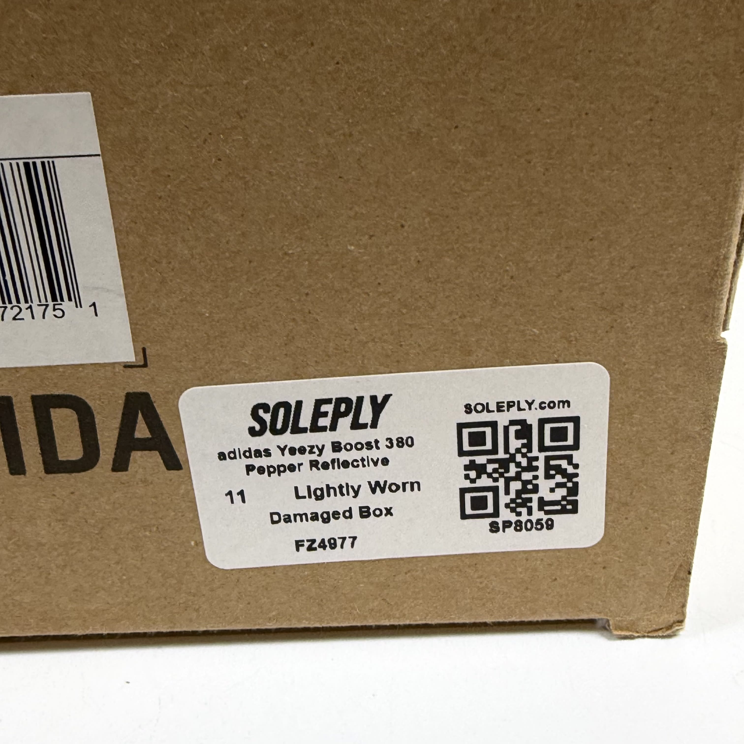 SP8059 adidas Yeezy Boost 380 Pepper Reflective