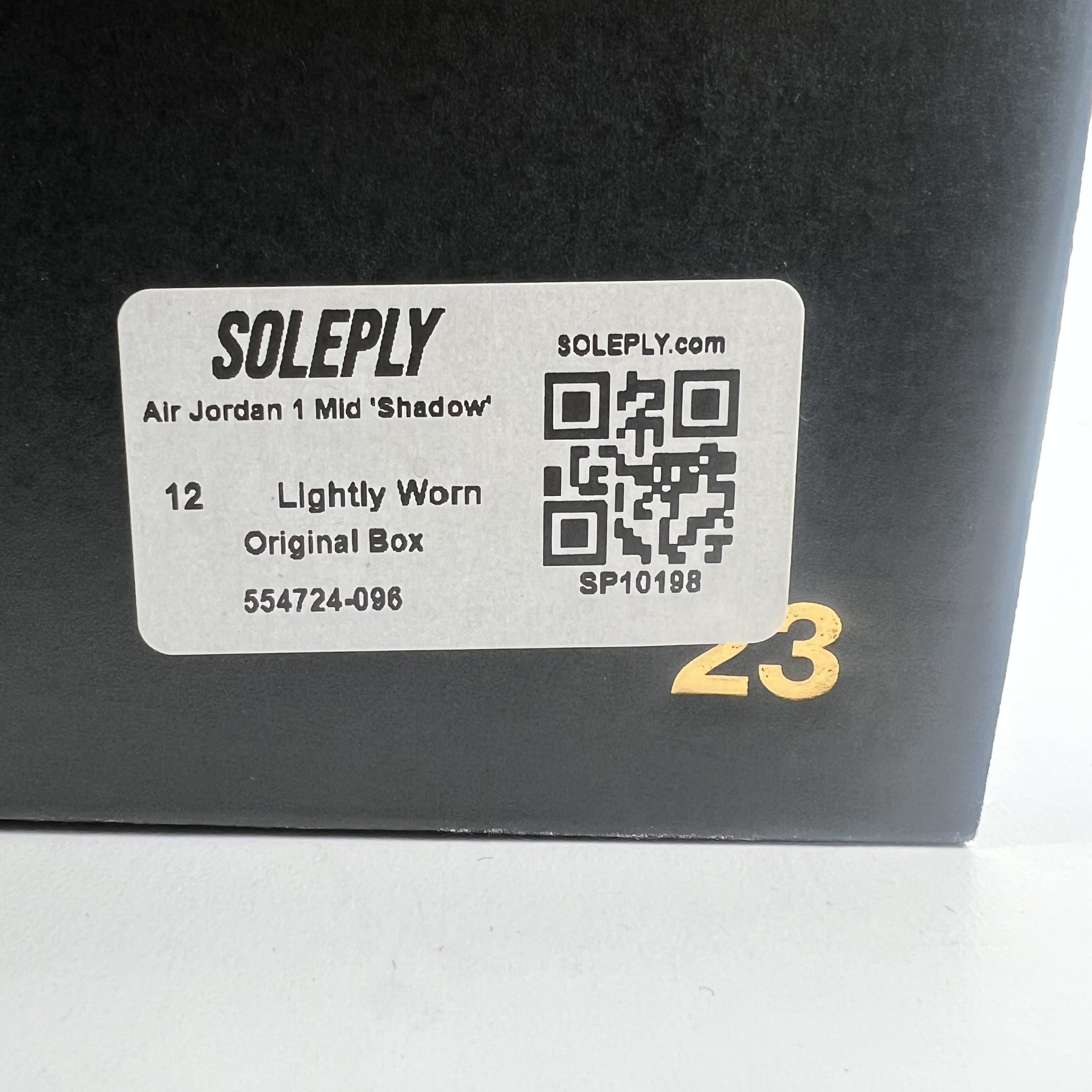 SP10198 Air Jordan 1 Mid 'Shadow'