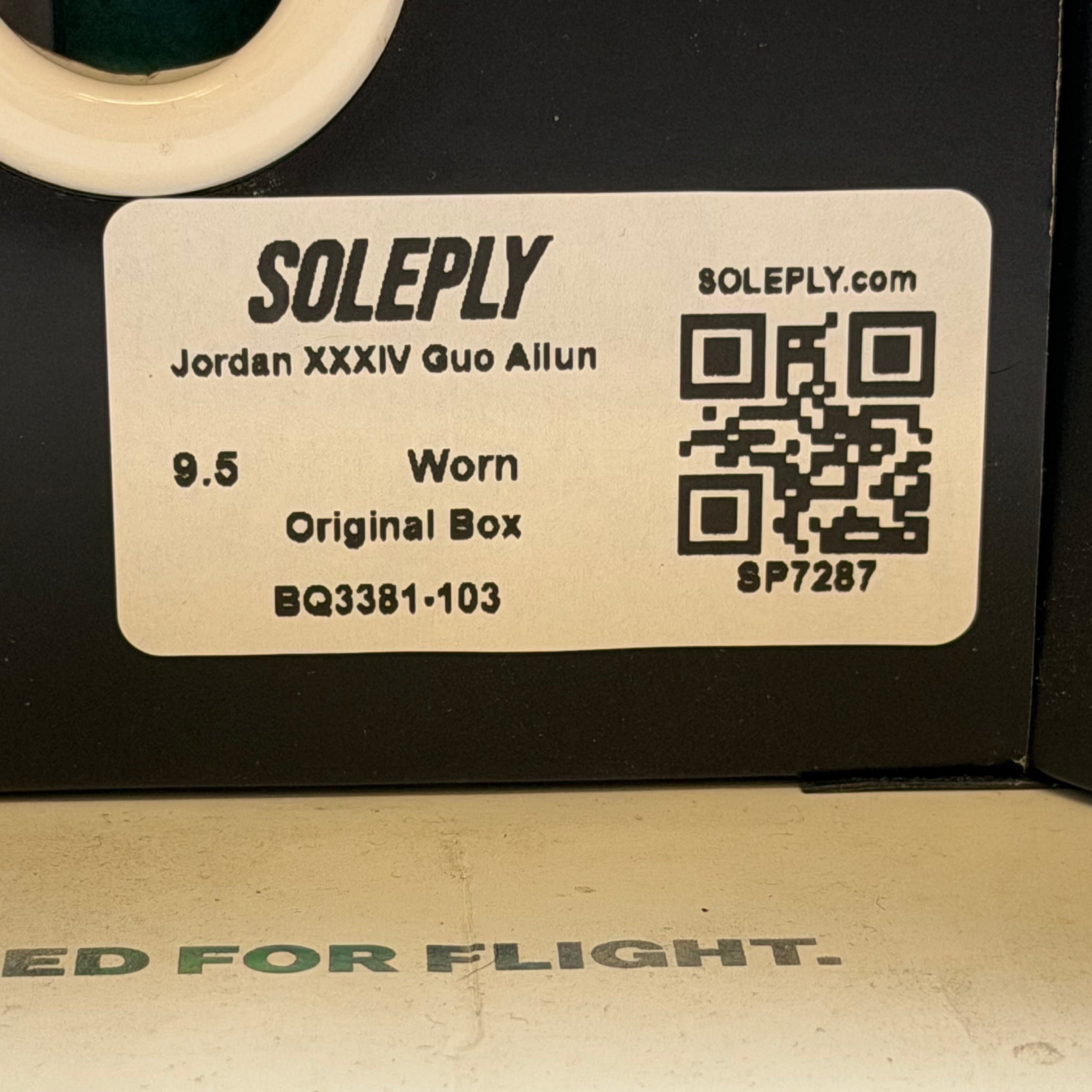 SP7287 Jordan XXXIV Guo Ailun