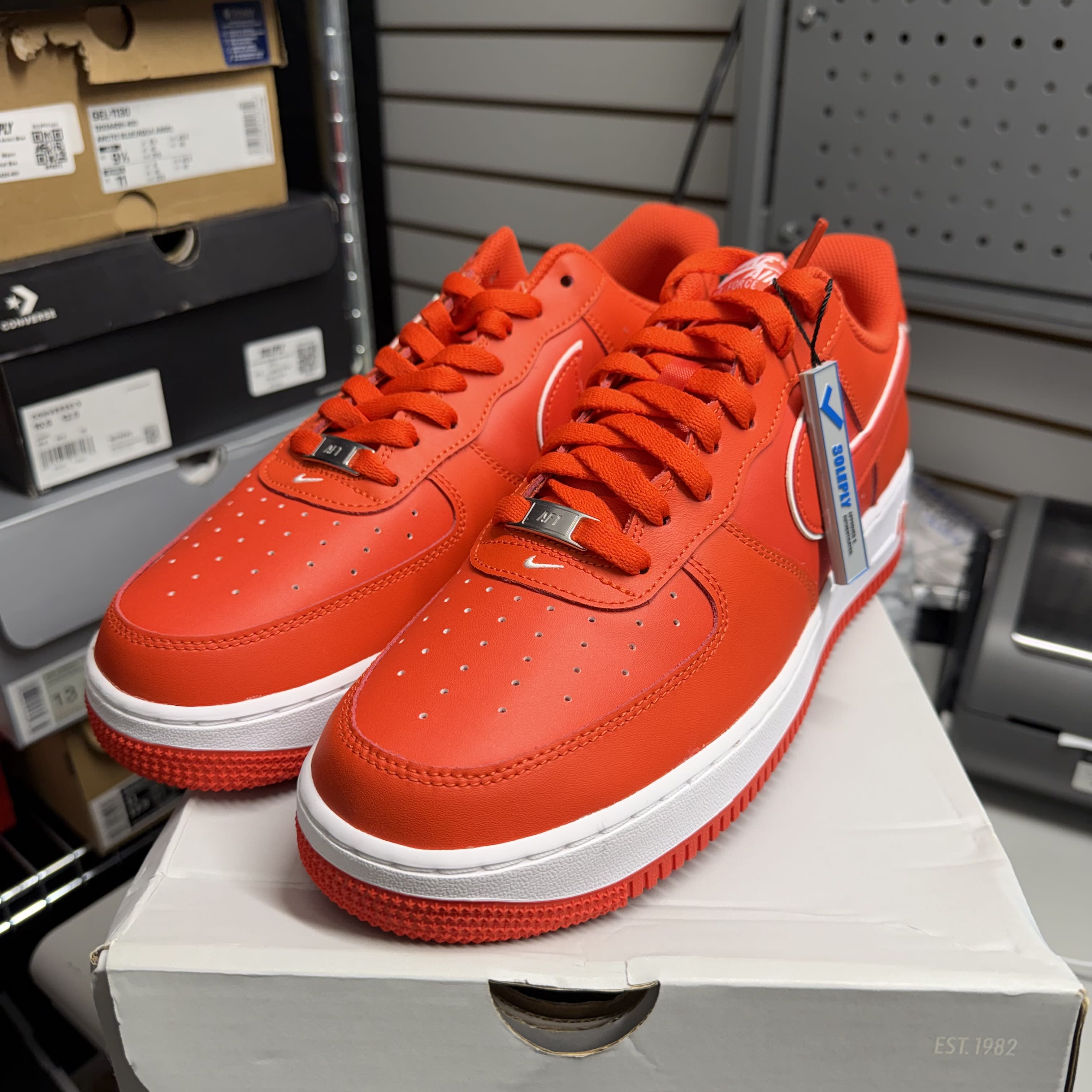 SP7975 Nike Air Force 1 Low 07 Picante Red White