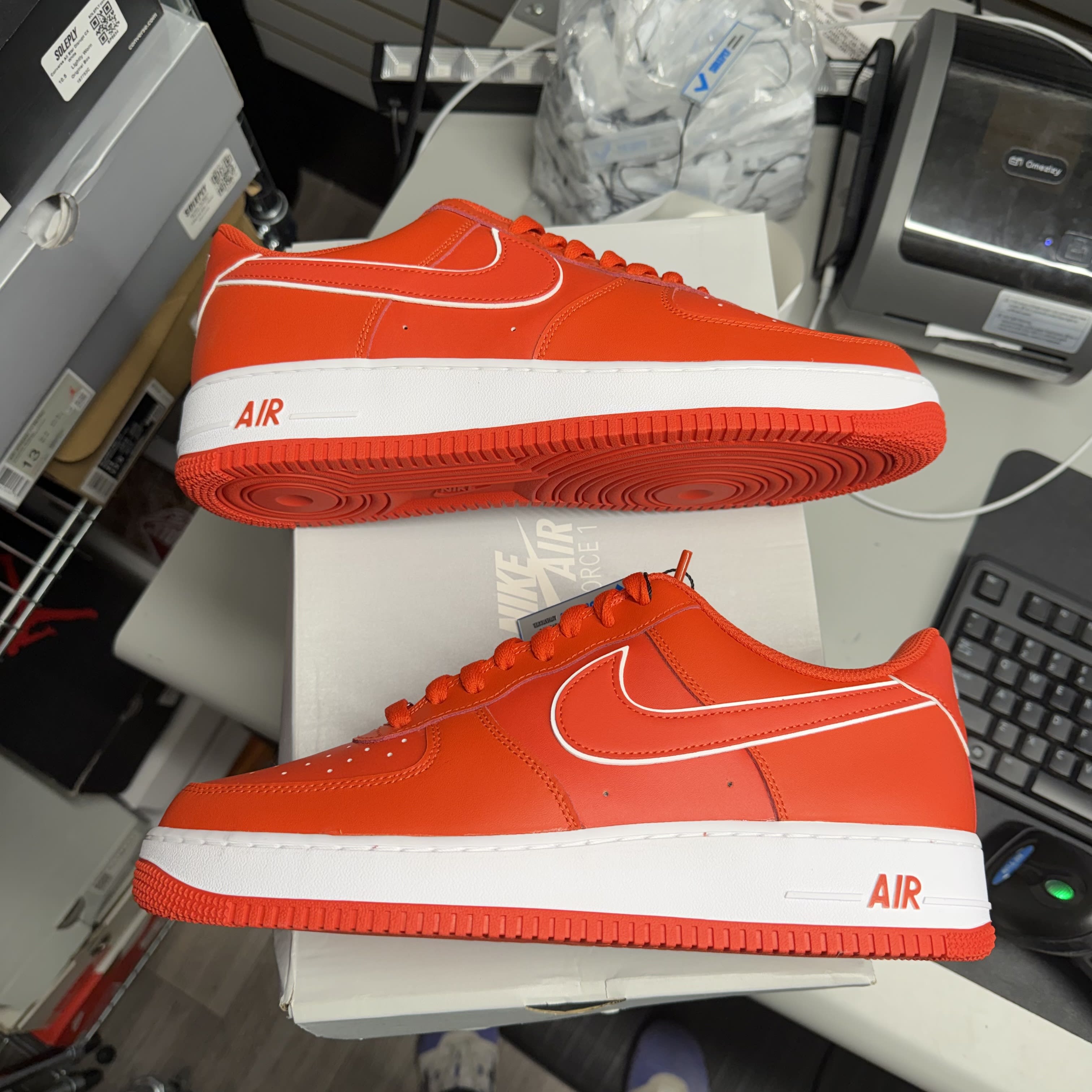 SP7975 Nike Air Force 1 Low 07 Picante Red White