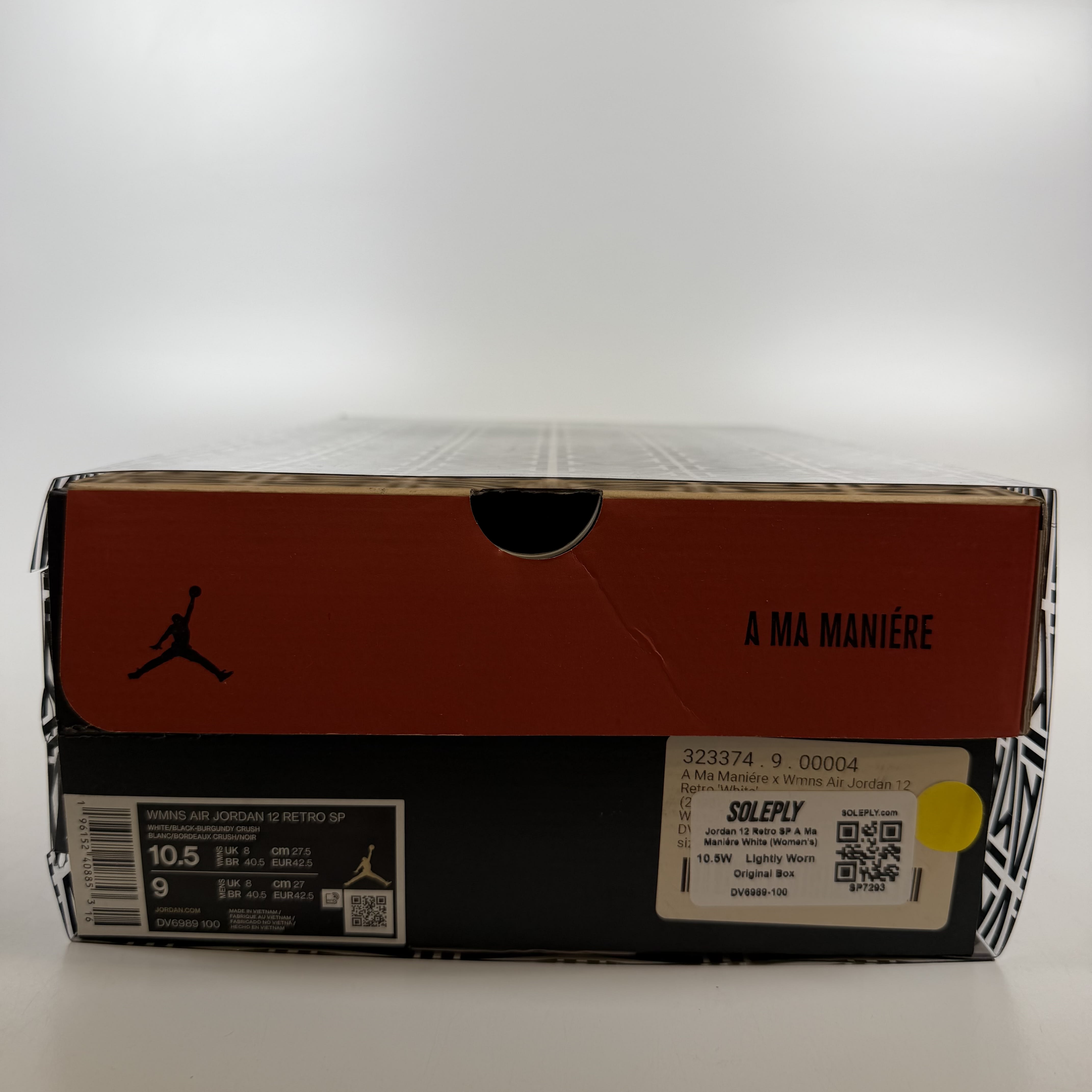 SP7293 Jordan 12 Retro SP A Ma Maniére White (Women's)