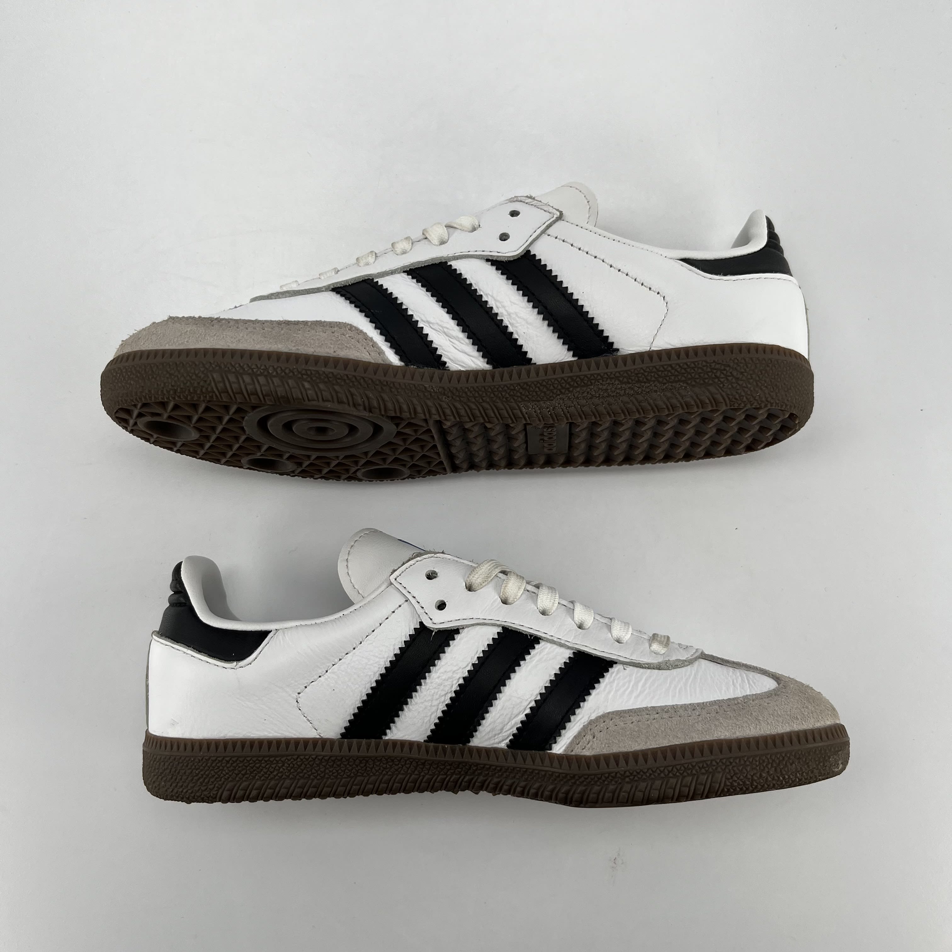 644653 adidas Samba OG Cloud White Core Black Gum (PS)