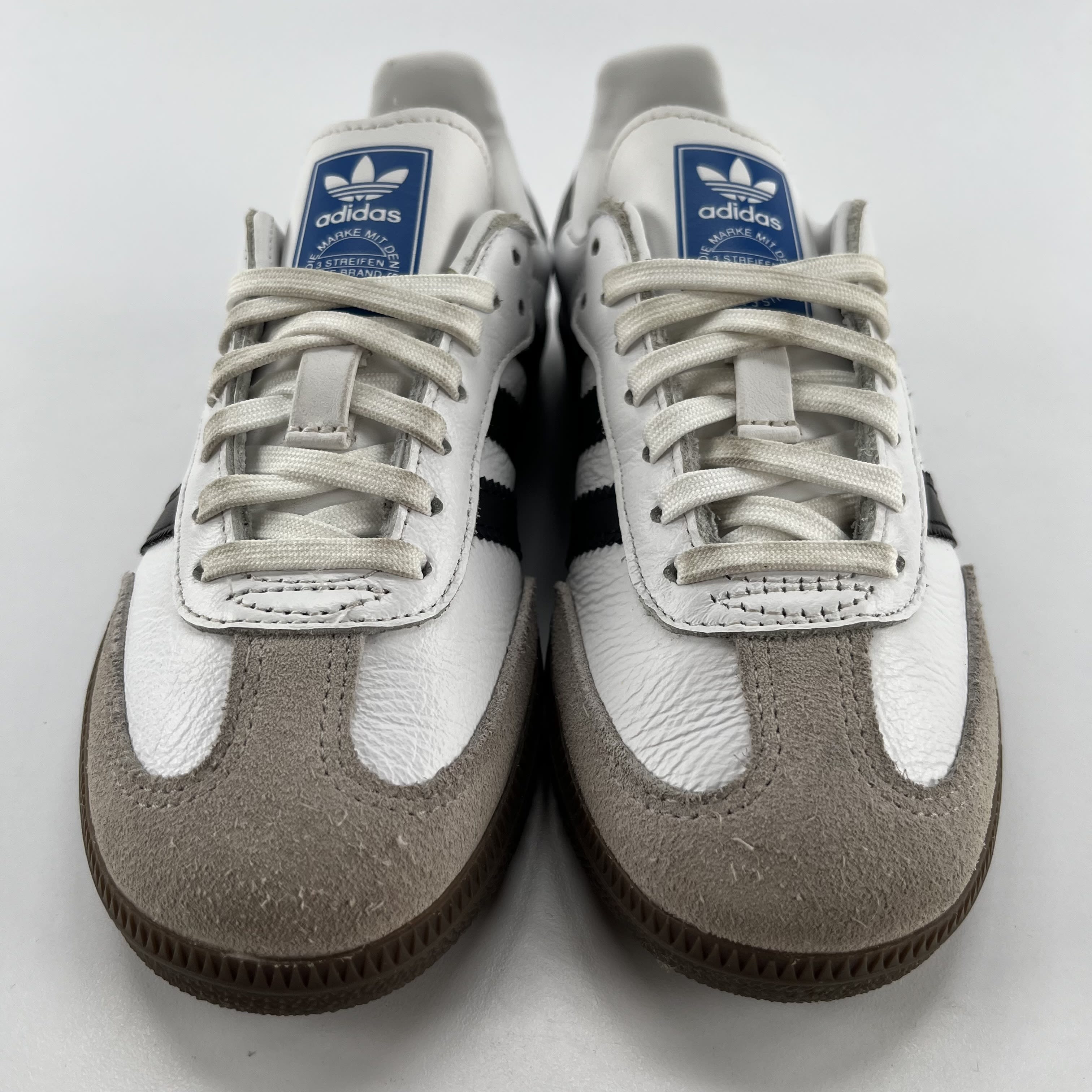 644653 adidas Samba OG Cloud White Core Black Gum (PS)