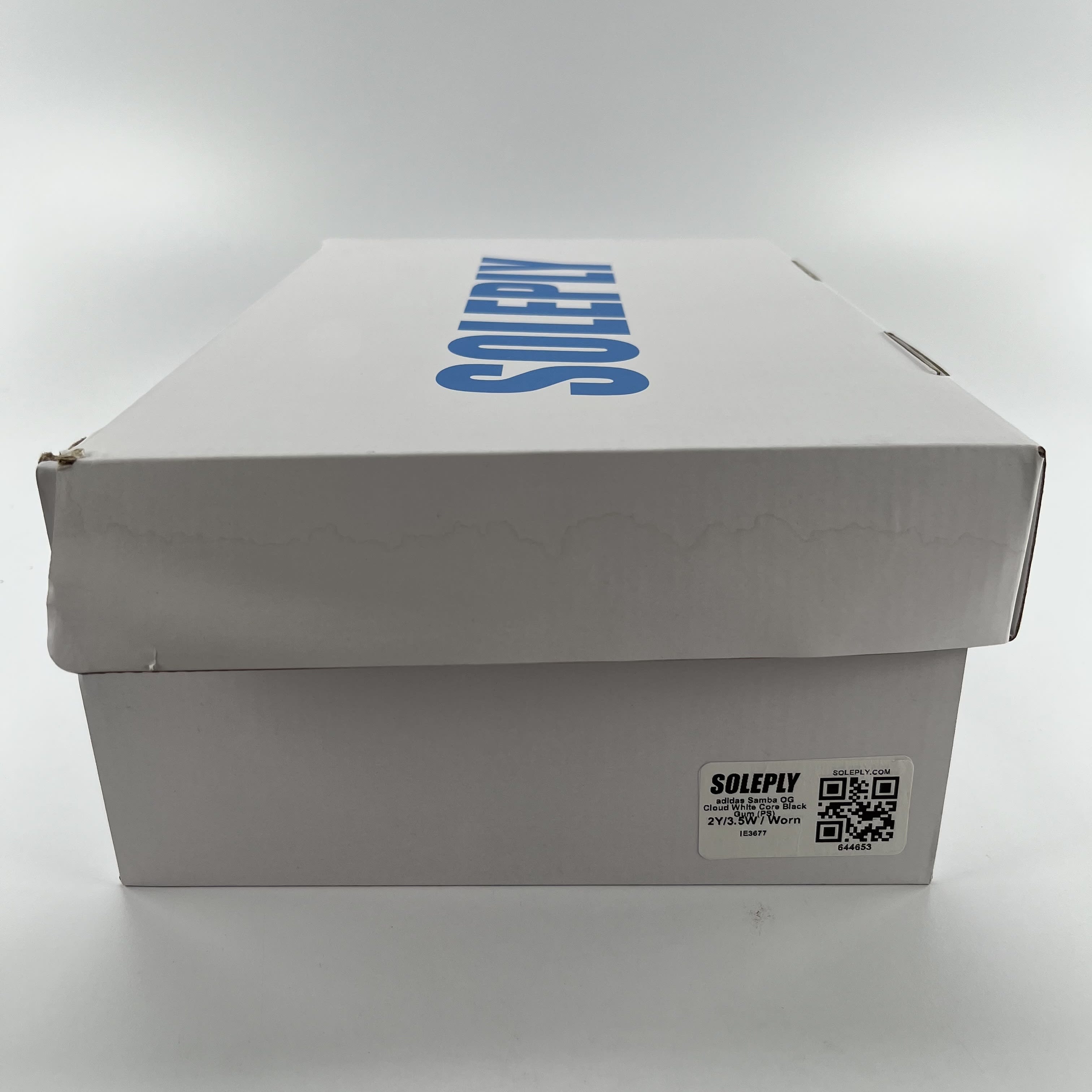 644653 adidas Samba OG Cloud White Core Black Gum (PS)