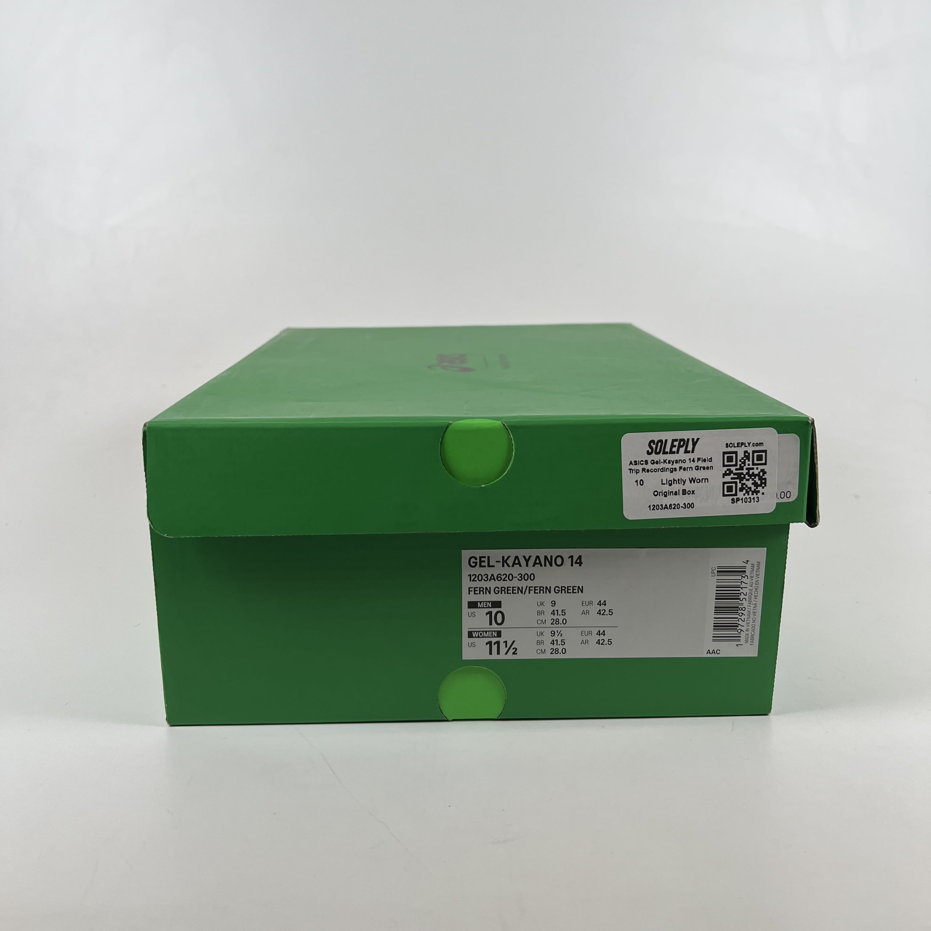 SP10313 ASICS Gel-Kayano 14 Field Trip Recordings Fern Green