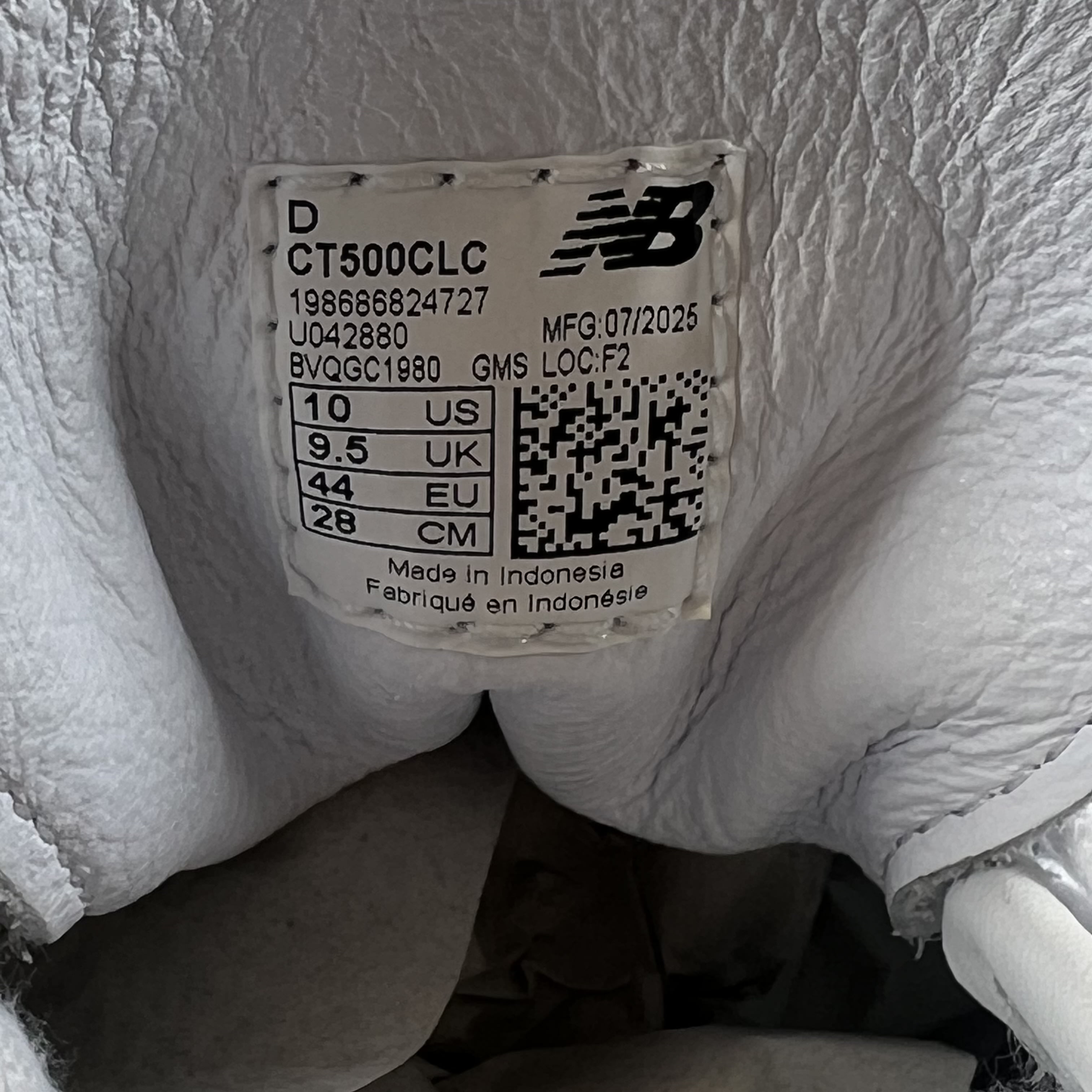 SP10087 New Balance T500 'White Green'