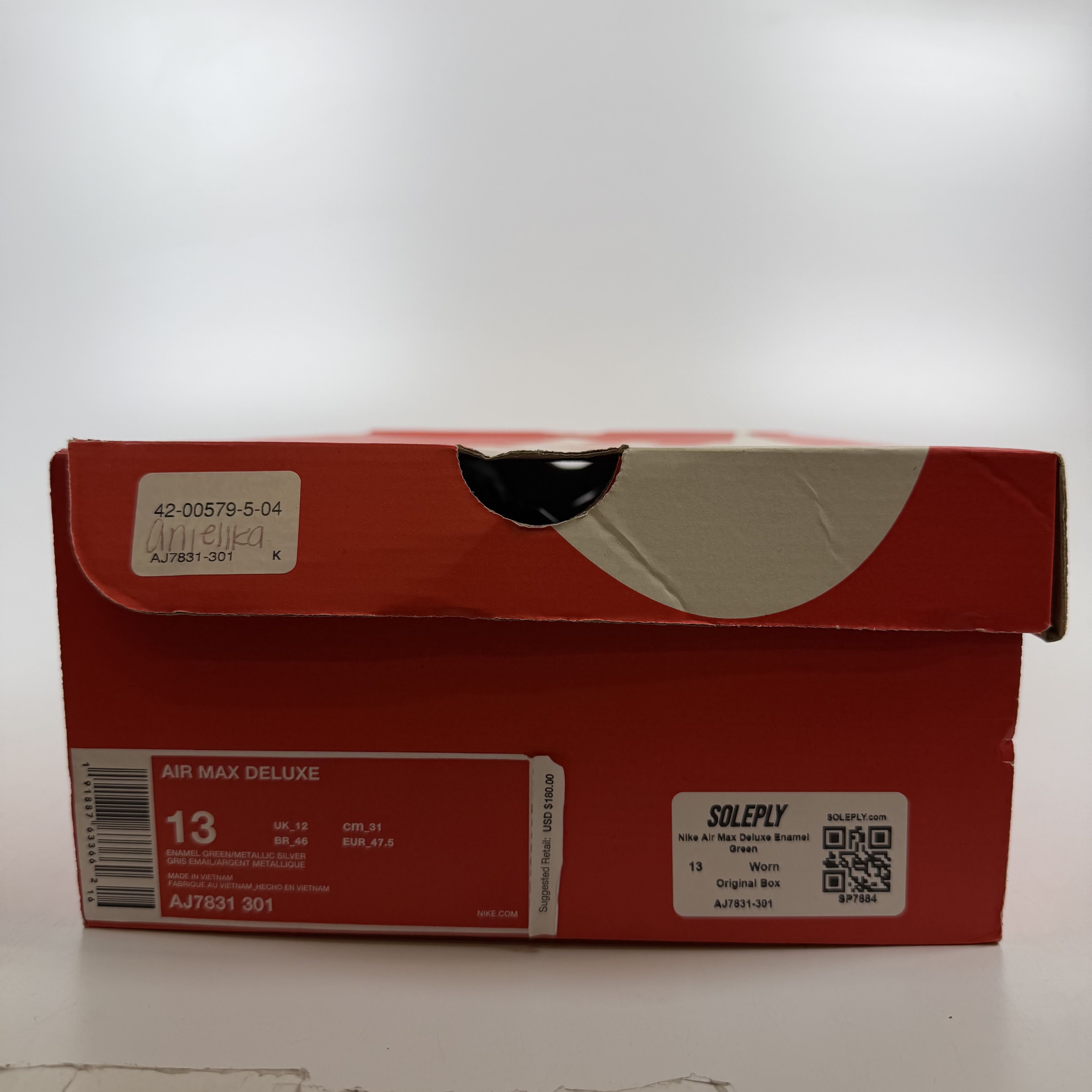 SP7884 Nike Air Max Deluxe Enamel Green