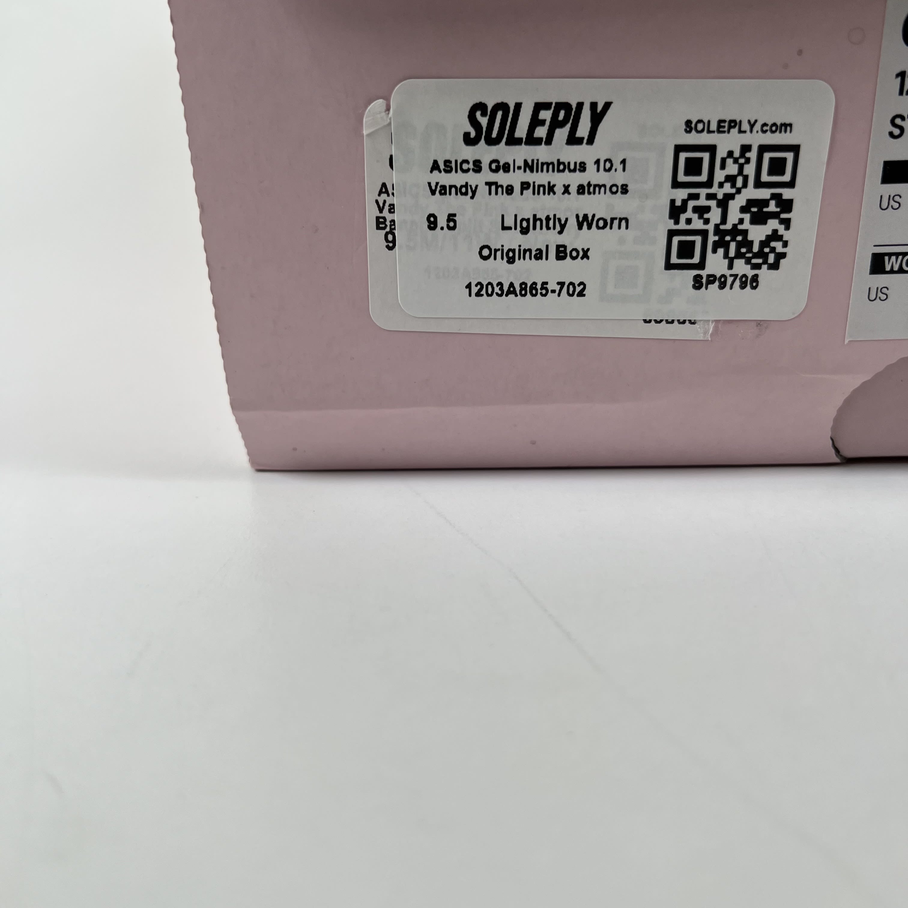 SP9796 ASICS Gel-Nimbus 10.1 Vandy The Pink x atmos Banana Split Strawberry