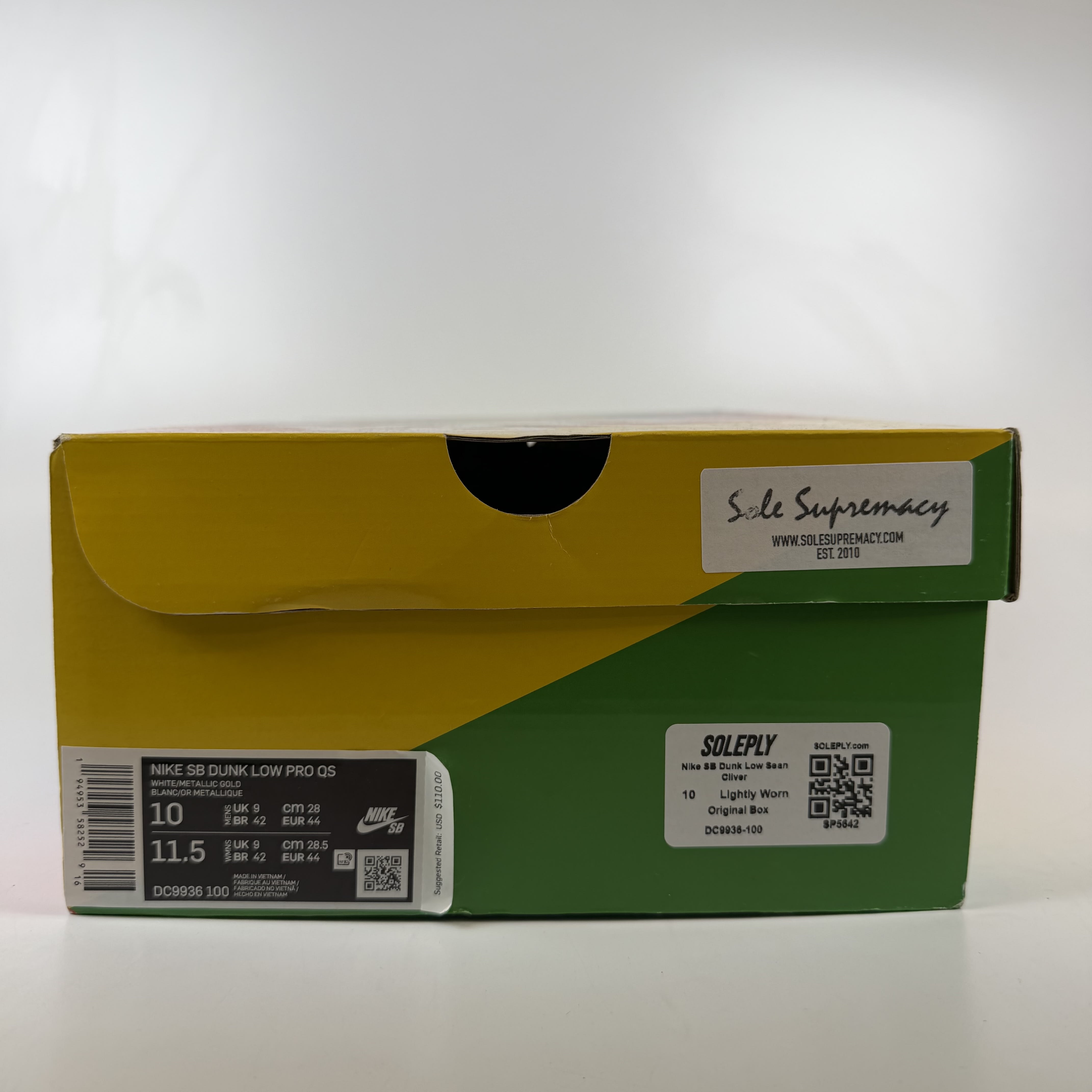 SP5642 Nike SB Dunk Low Sean Cliver