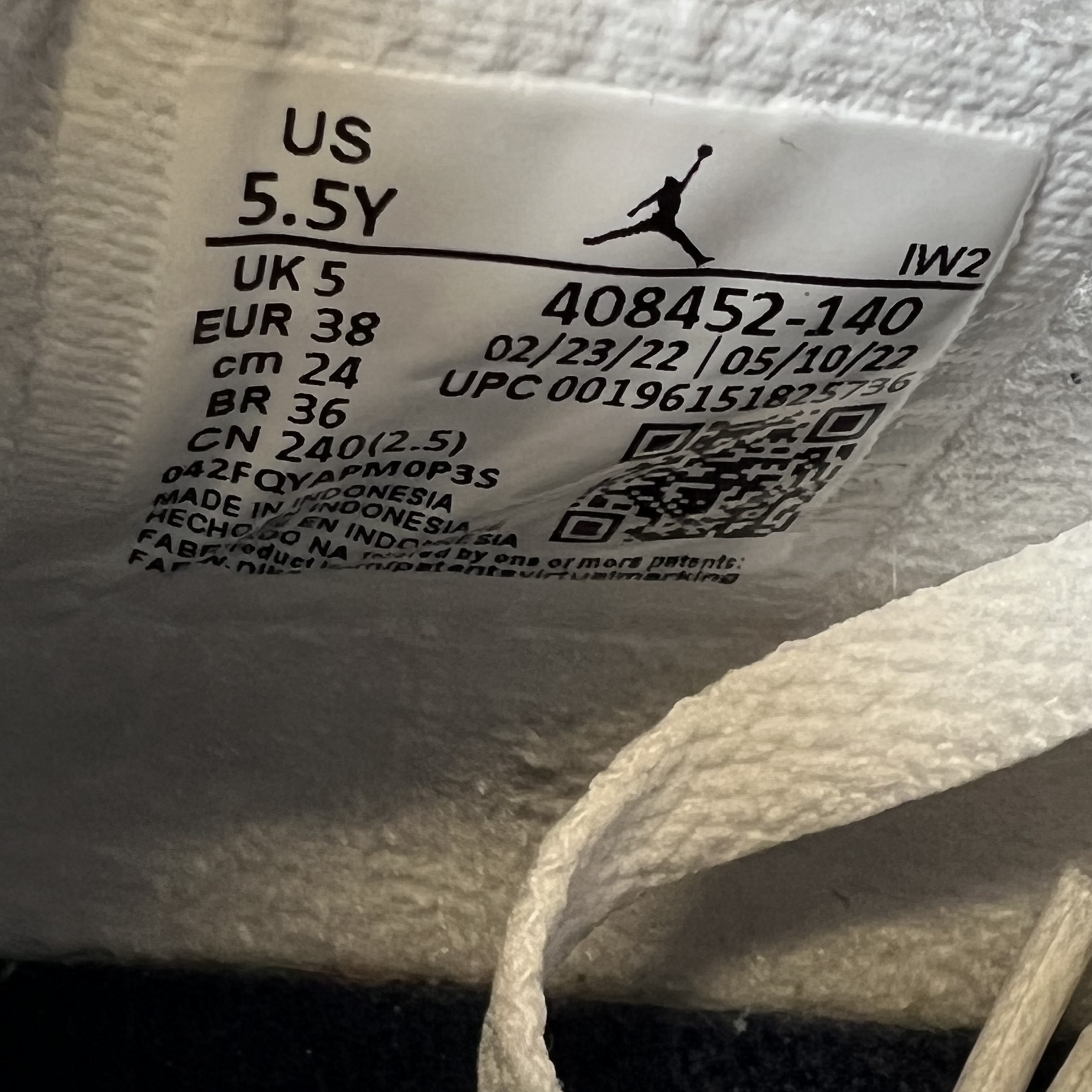 SP9808 Jordan 4 Retro Midnight Navy (GS)