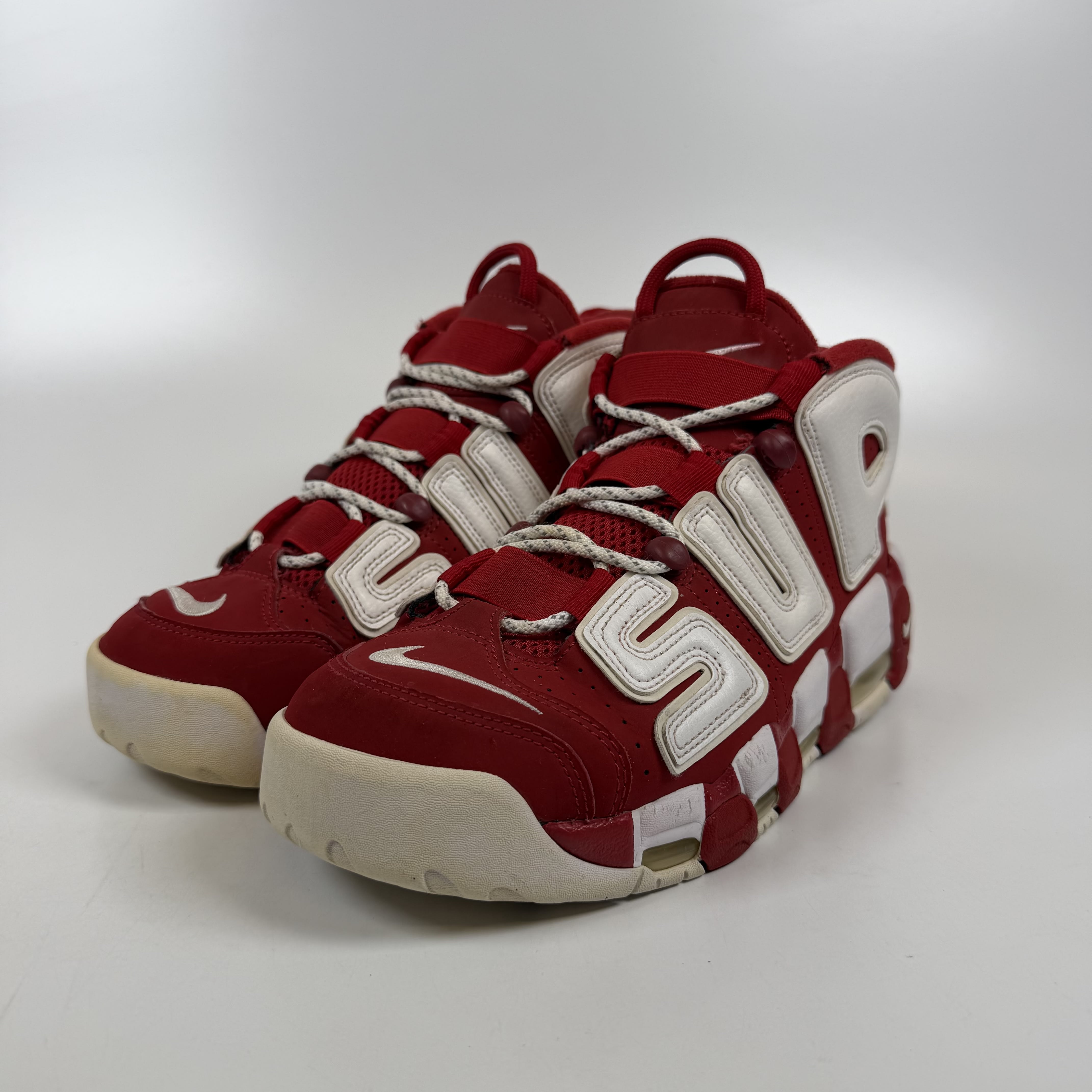 [SP7769] Nike Air More Uptempo Supreme Suptempo Red
