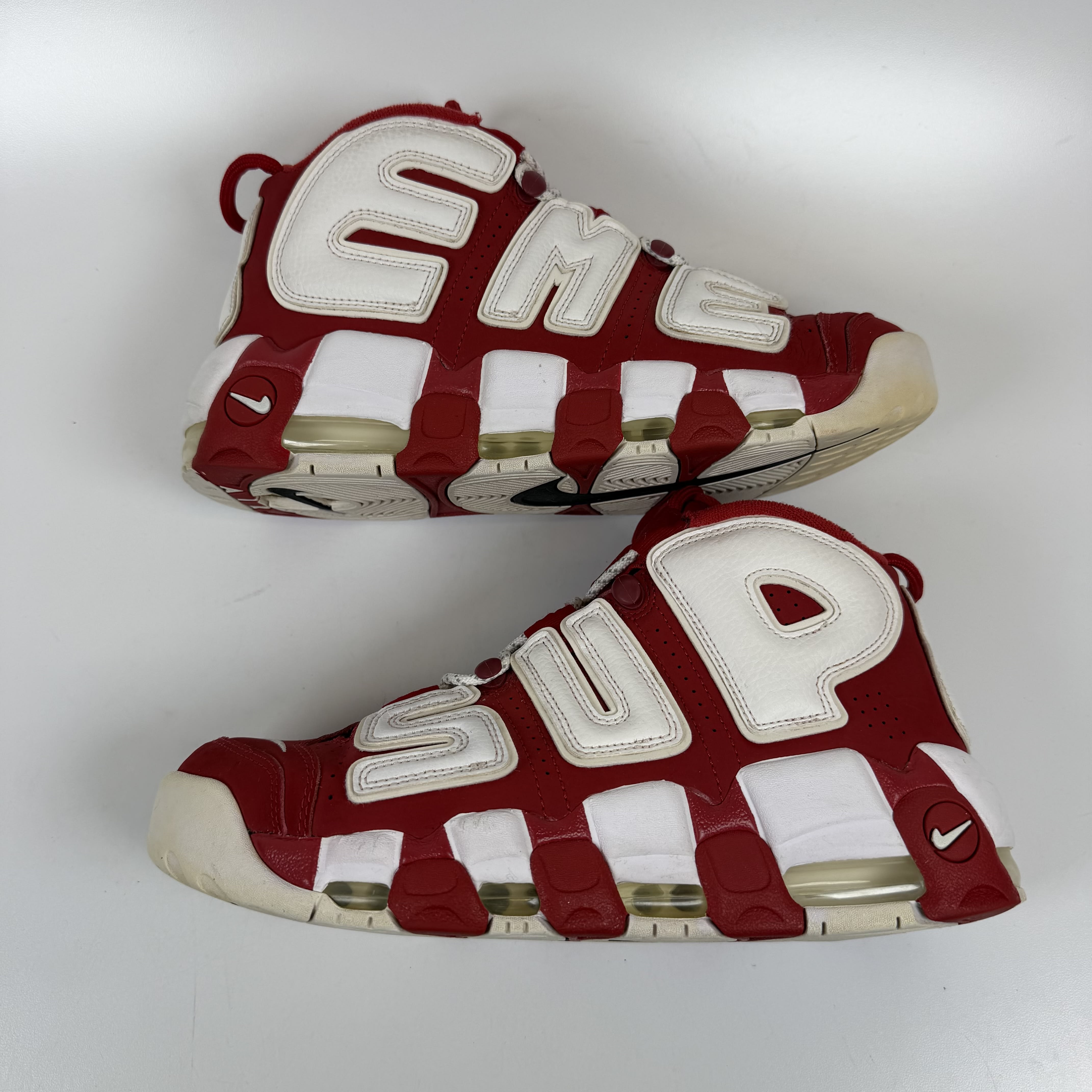 [SP7769] Nike Air More Uptempo Supreme Suptempo Red