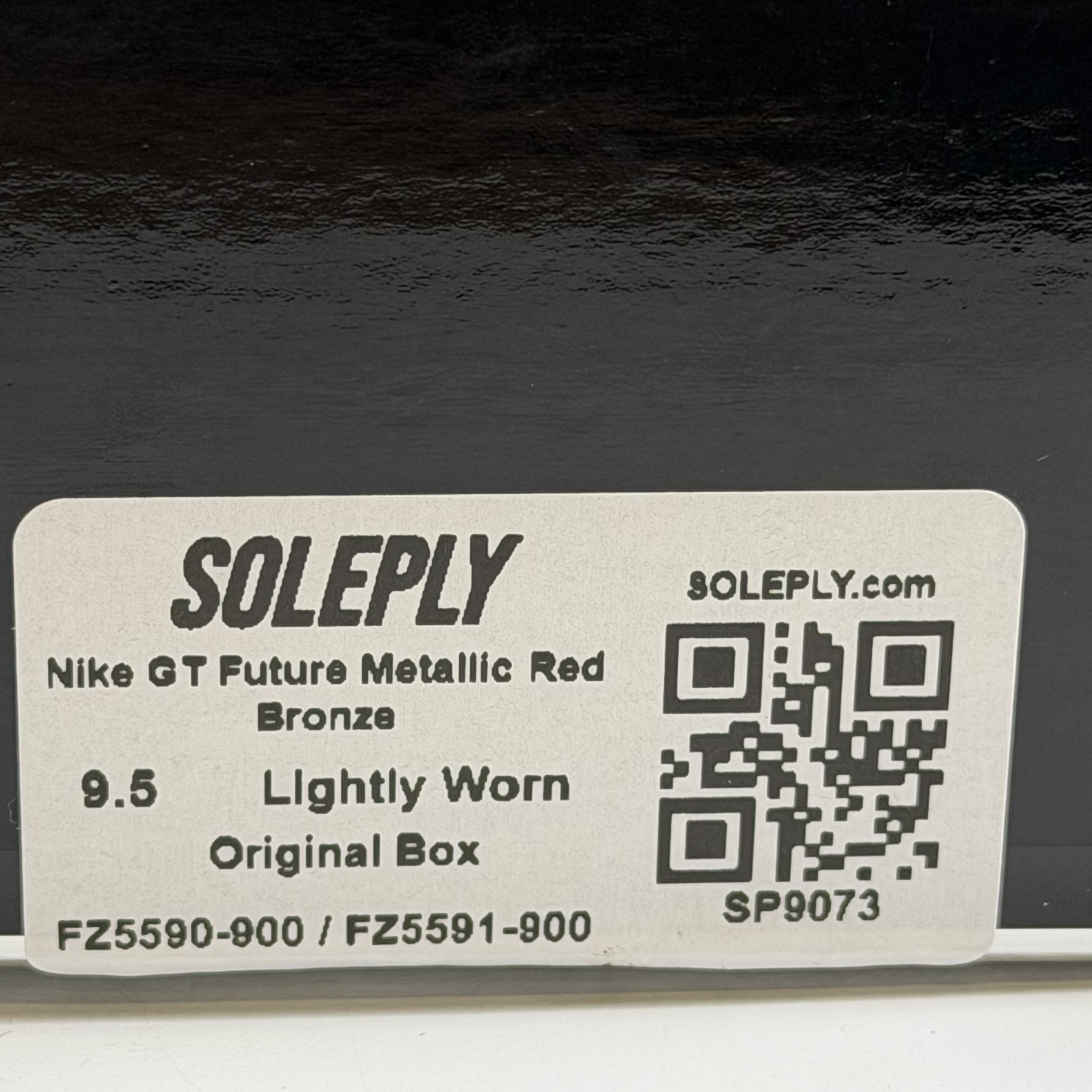 SP9073 Nike GT Future Metallic Red Bronze