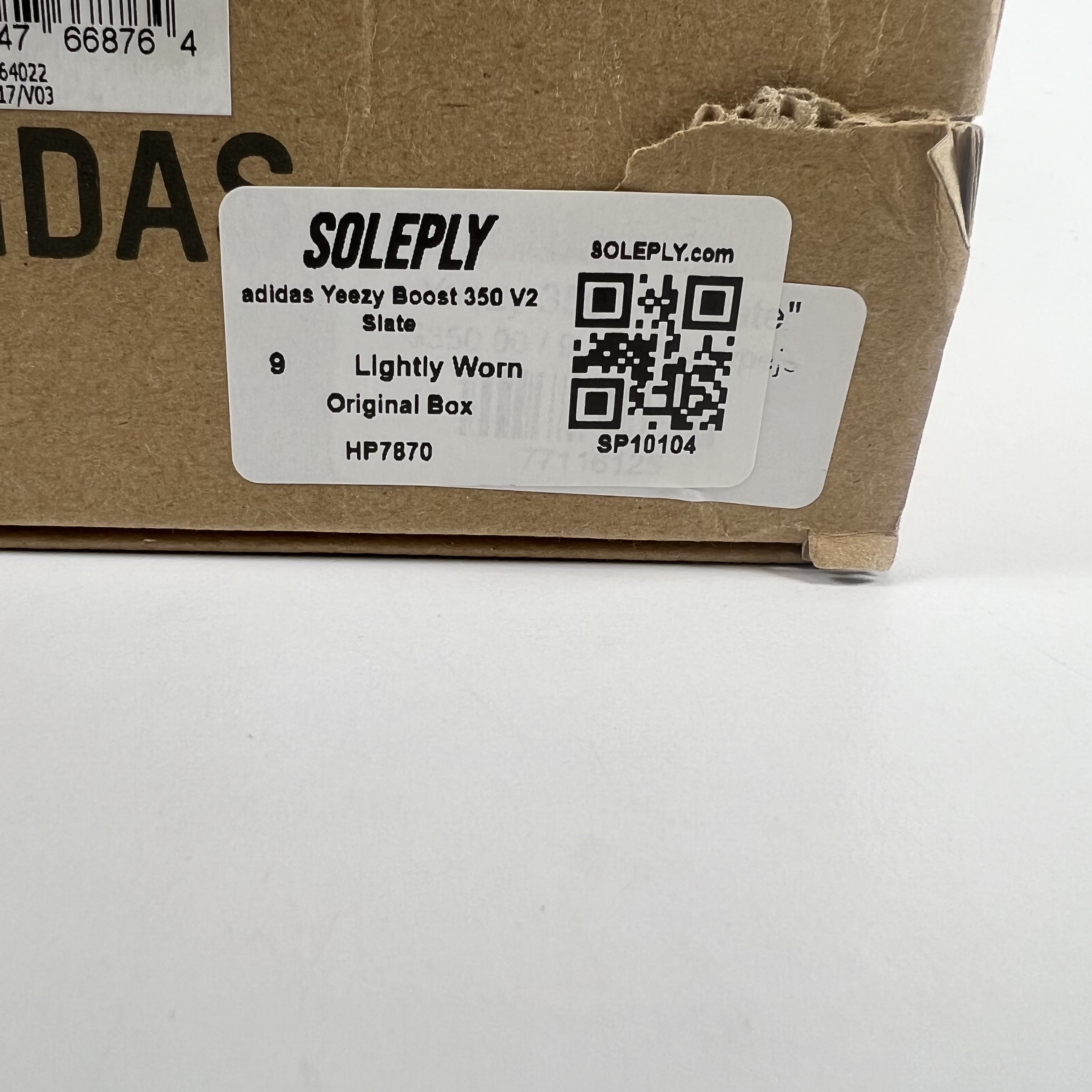 SP10104 adidas Yeezy Boost 350 V2 Slate