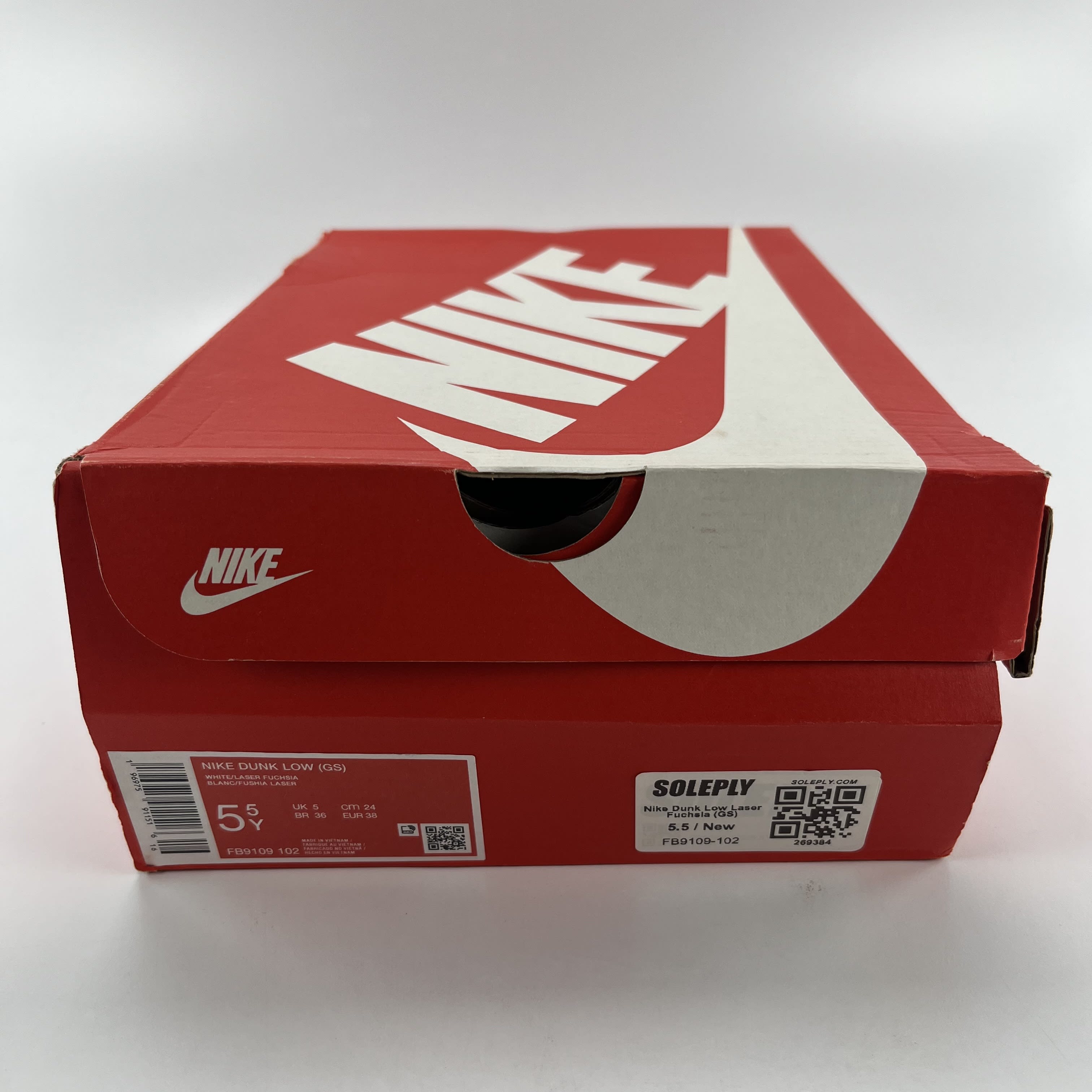 269384 Nike Dunk Low Laser Fuchsia (GS)