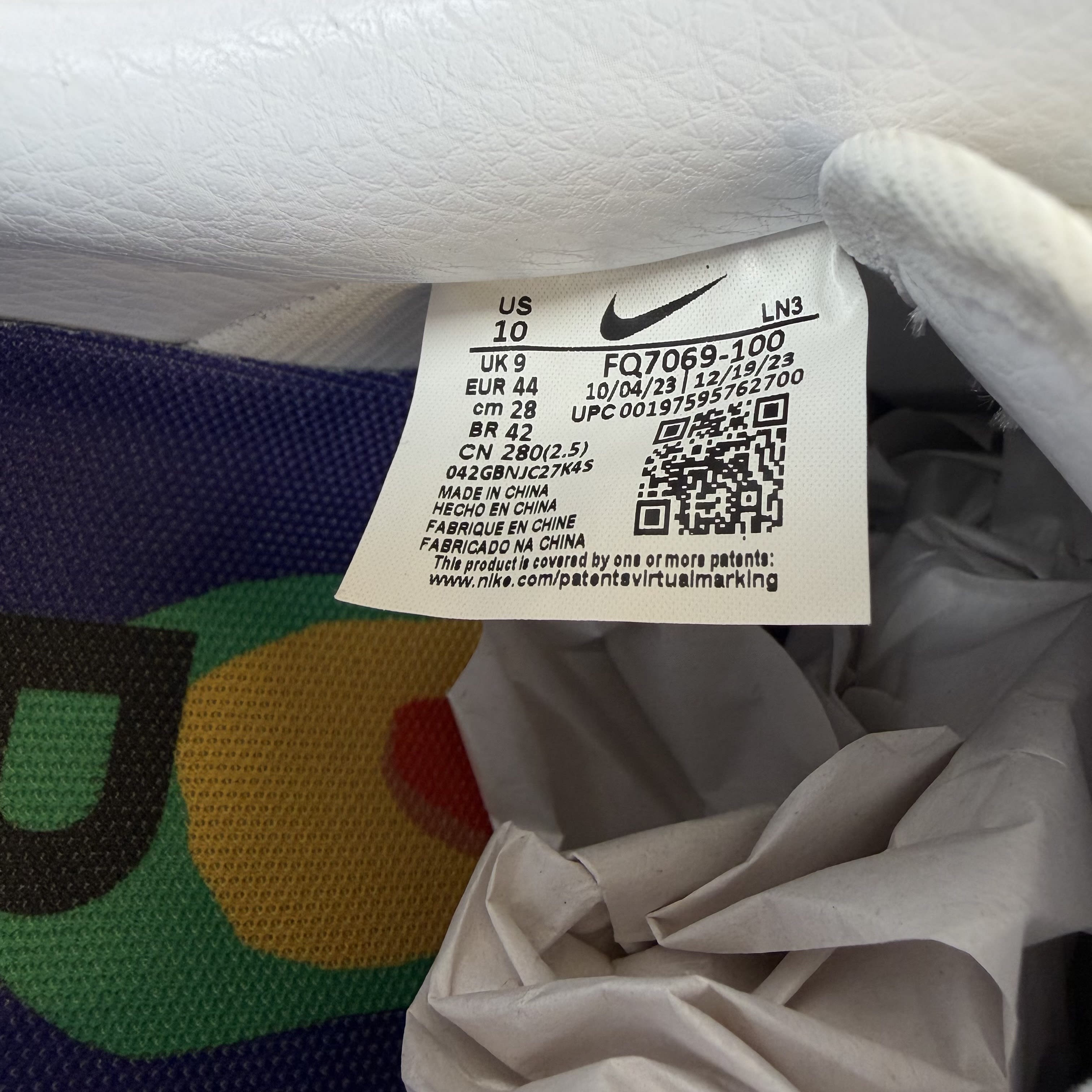 SP12830 Nike Air Force 1 Low Cactus Plant Flea Market White (2024)