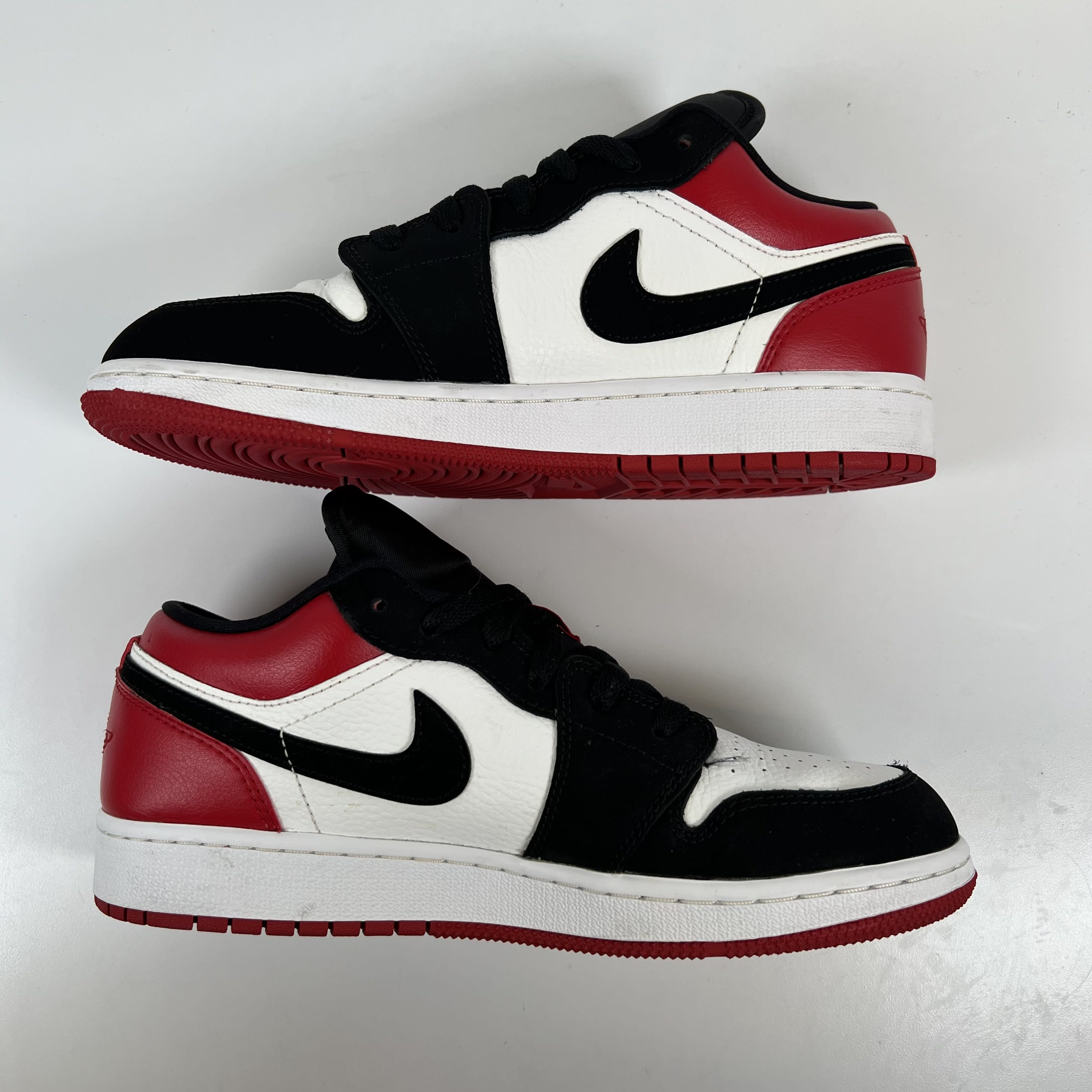 800757 Jordan 1 Low Black Toe (2019) (GS)