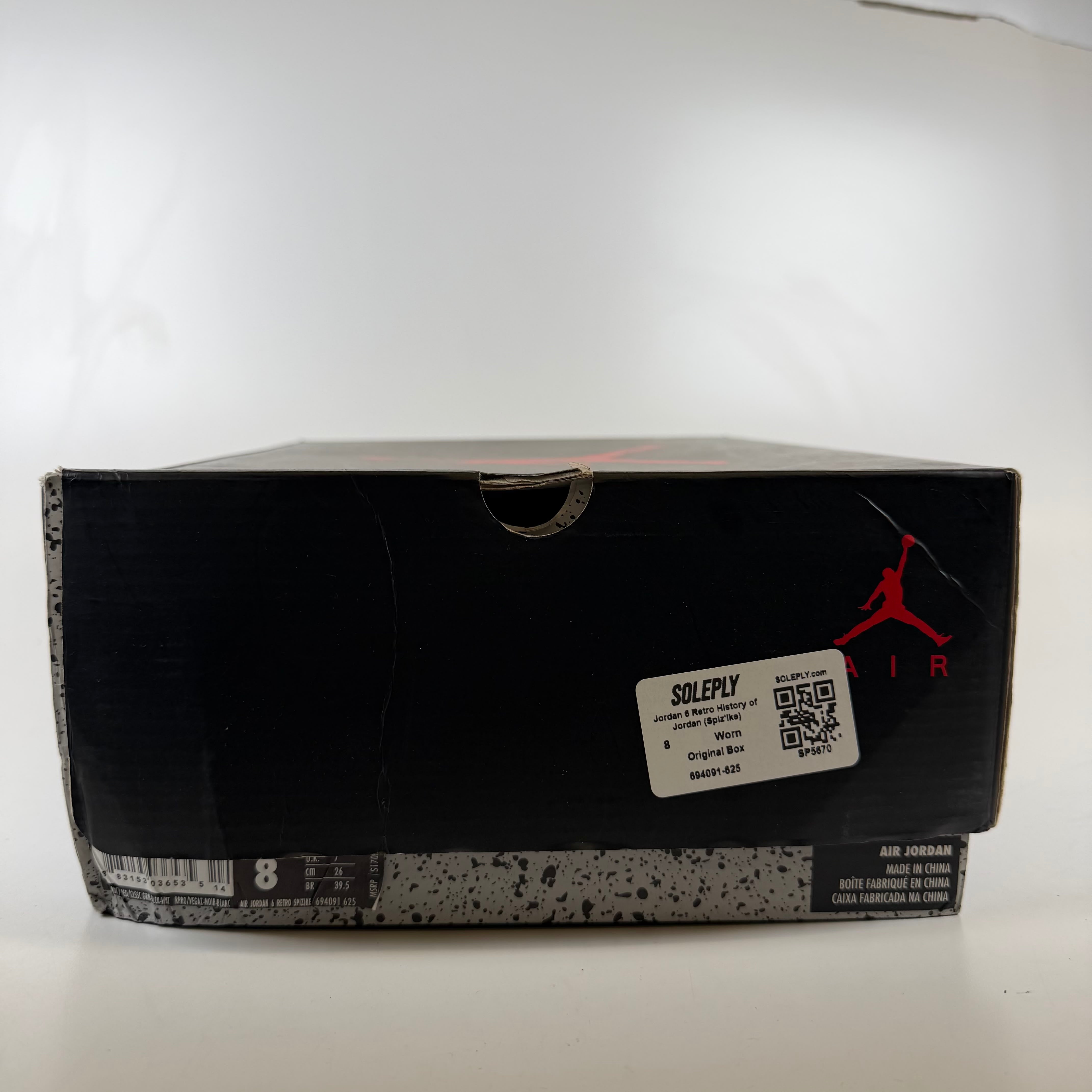 SP5670 Jordan 6 Retro History of Jordan (Spiz'ike)