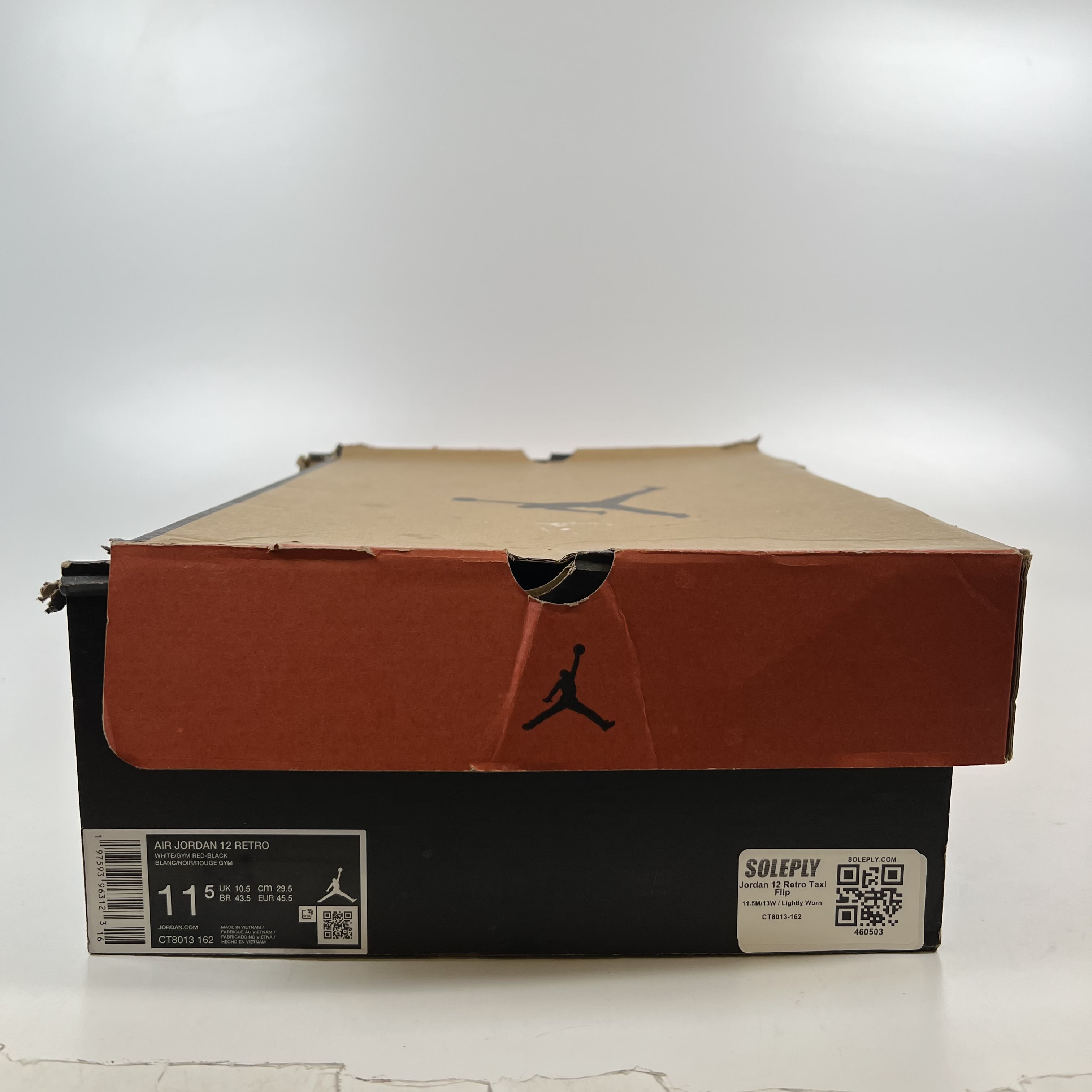 460503 Jordan 12 Retro Taxi Flip