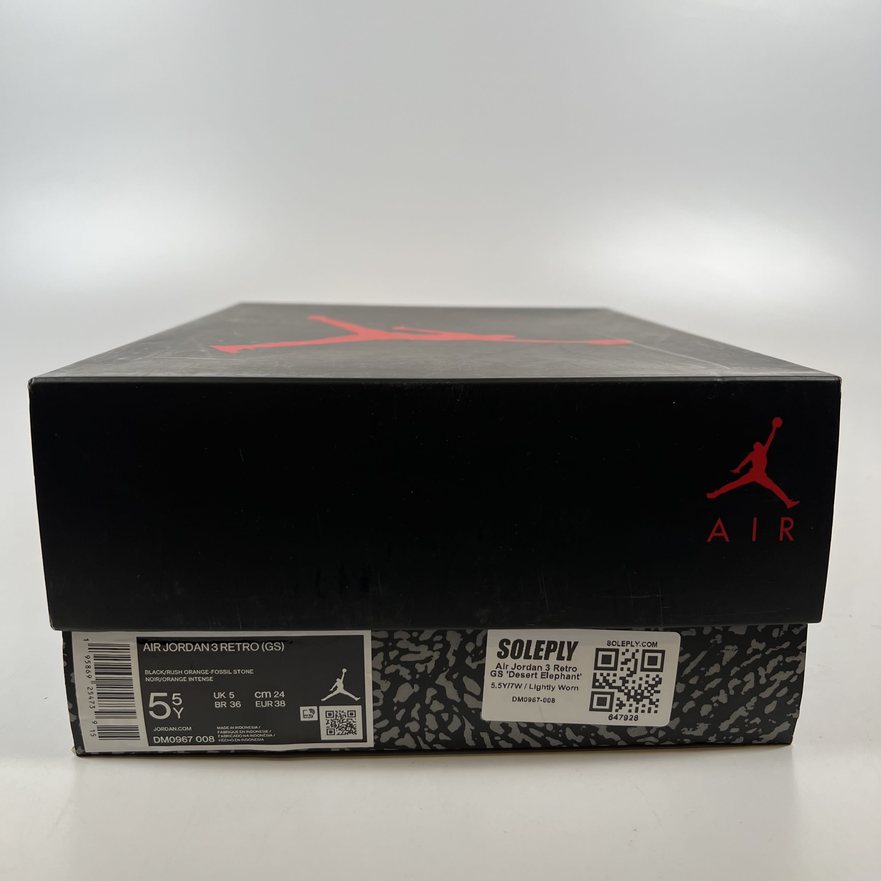 647928 Air Jordan 3 Retro GS 'Desert Elephant'