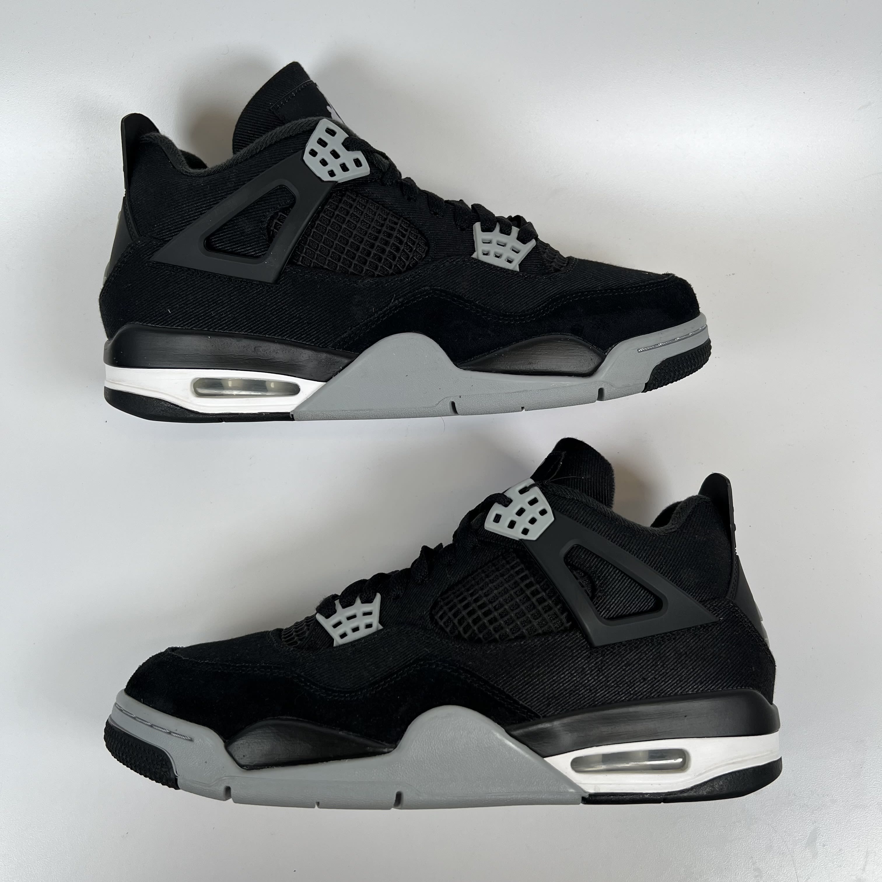 604247 Jordan 4 Retro SE Black Canvas