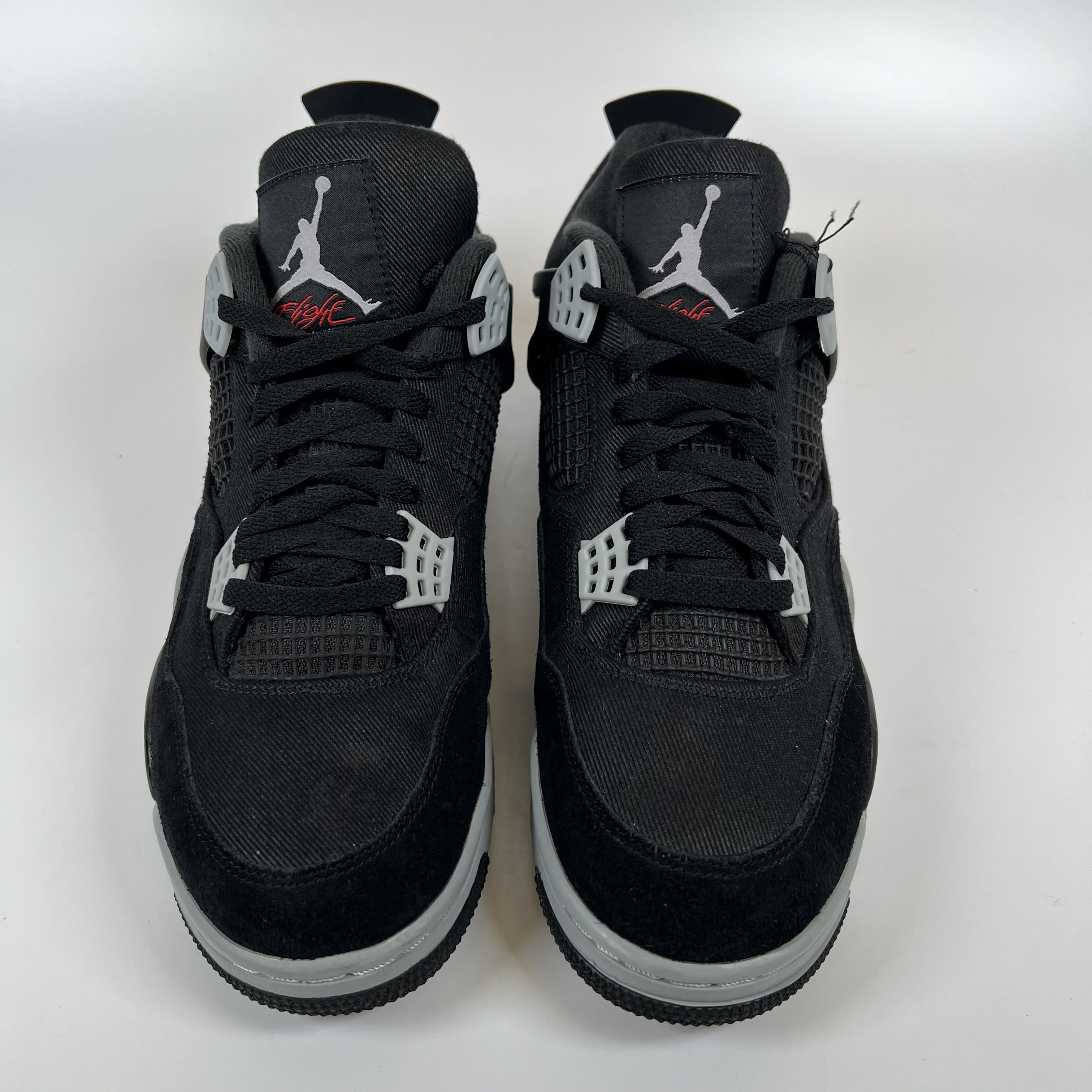604247 Jordan 4 Retro SE Black Canvas