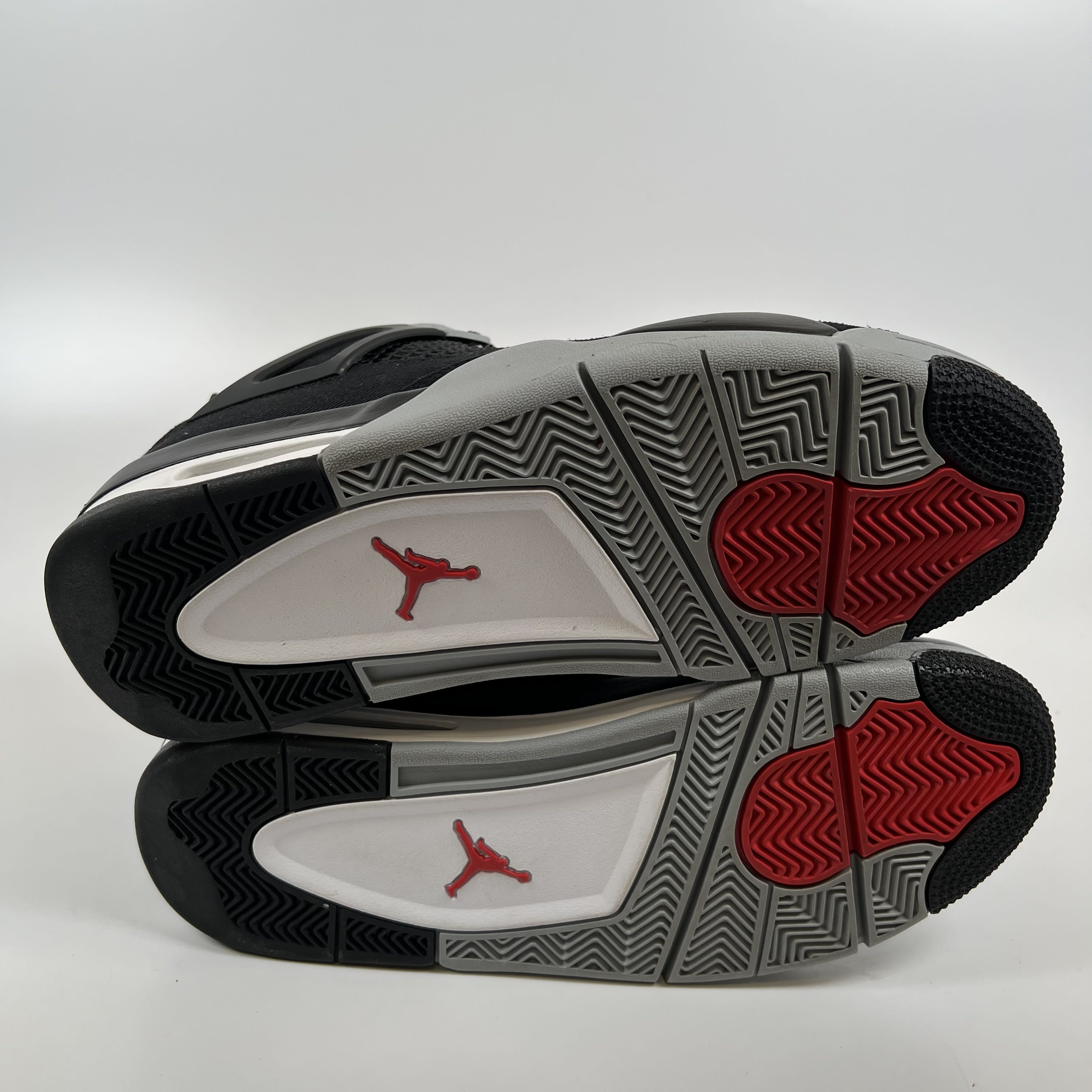 604247 Jordan 4 Retro SE Black Canvas