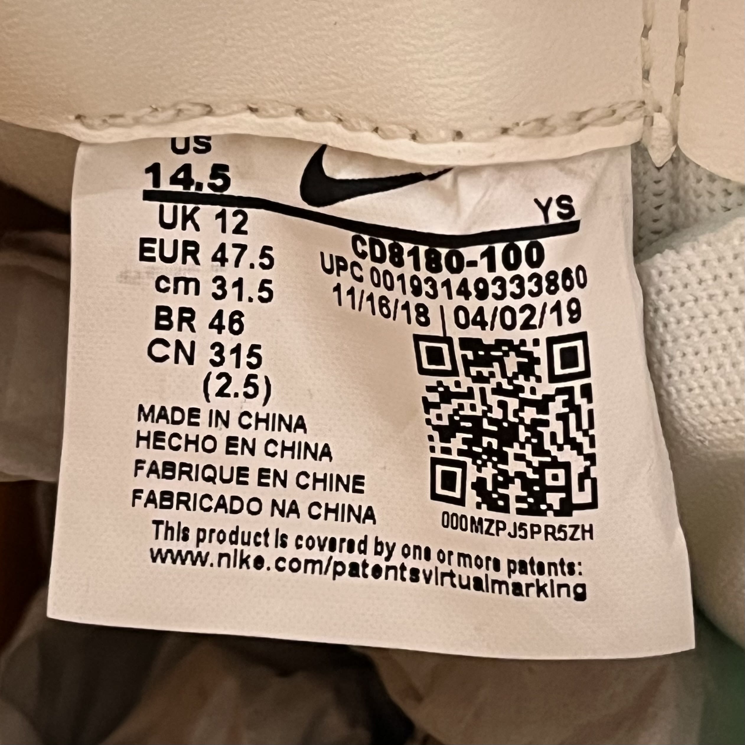 571874 Nike Waffle Racer Off-White White (Women's)