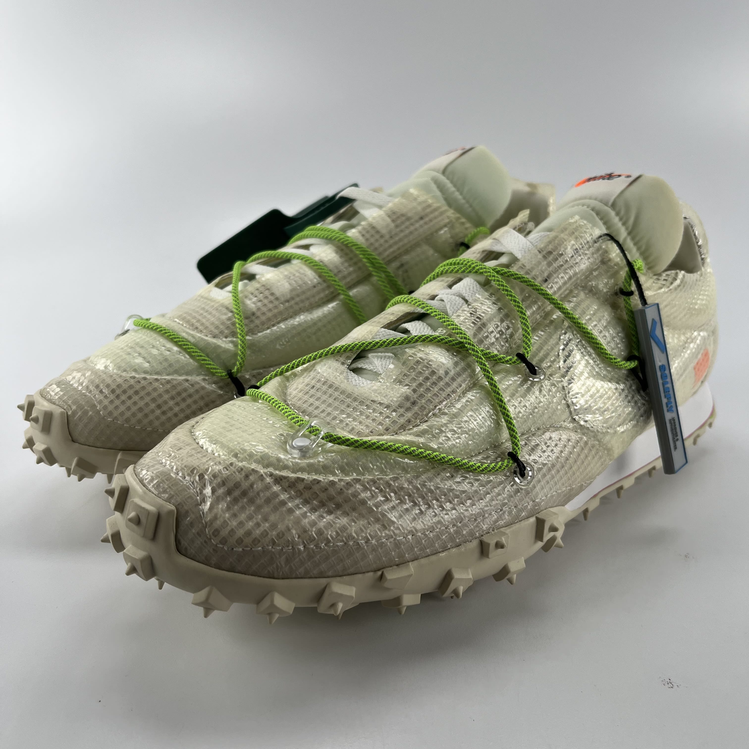 571874 Nike Waffle Racer Off-White White (Women's)