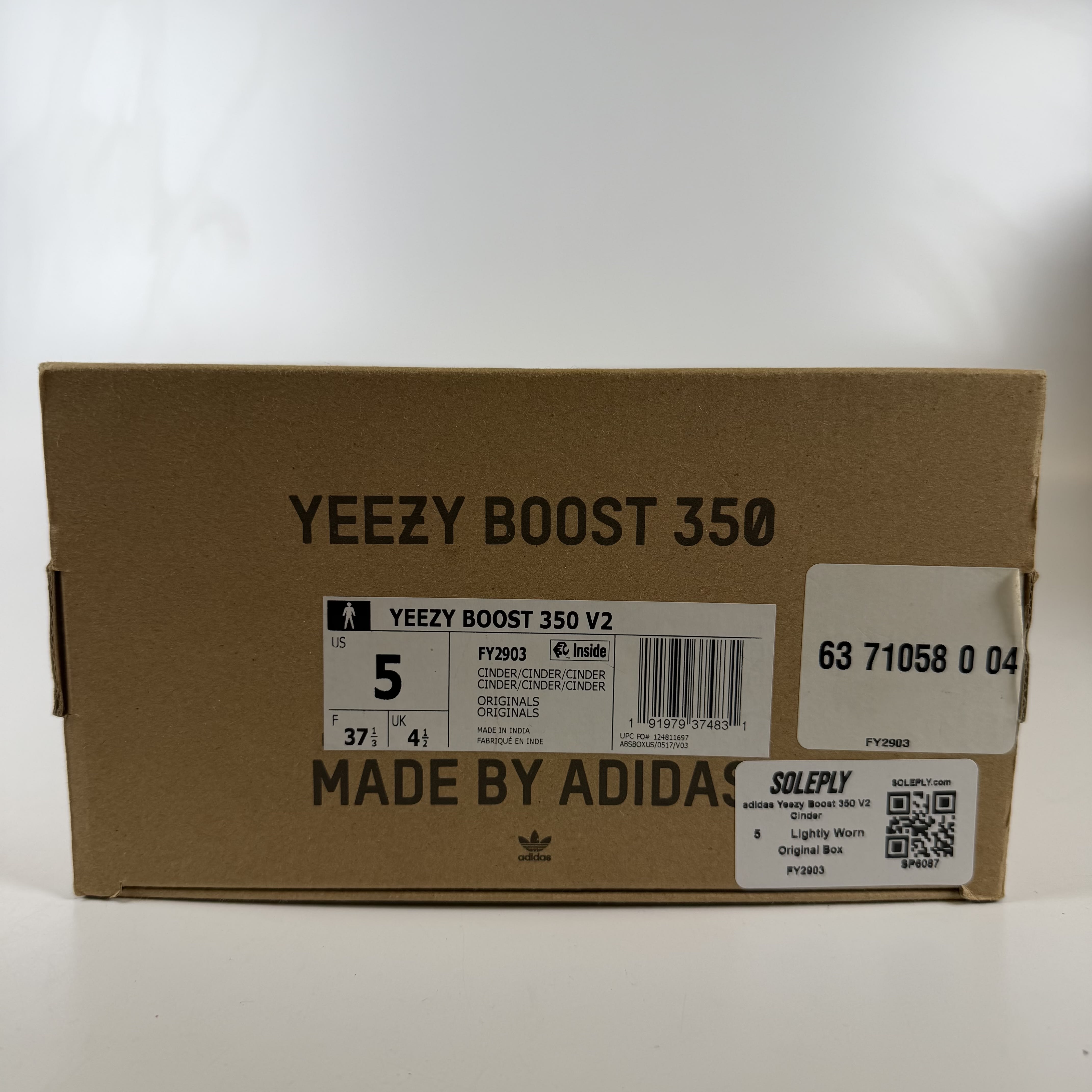 SP6087 adidas Yeezy Boost 350 V2 Cinder